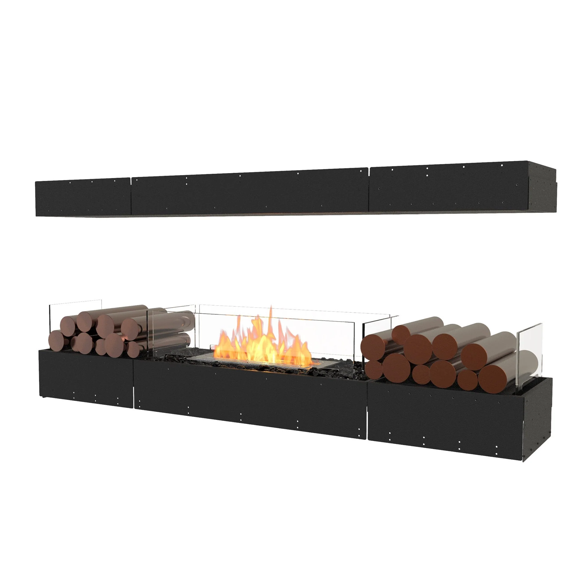 EcoSmart Fire Flex Island Bioethanol Fireplace Insert - Image 31