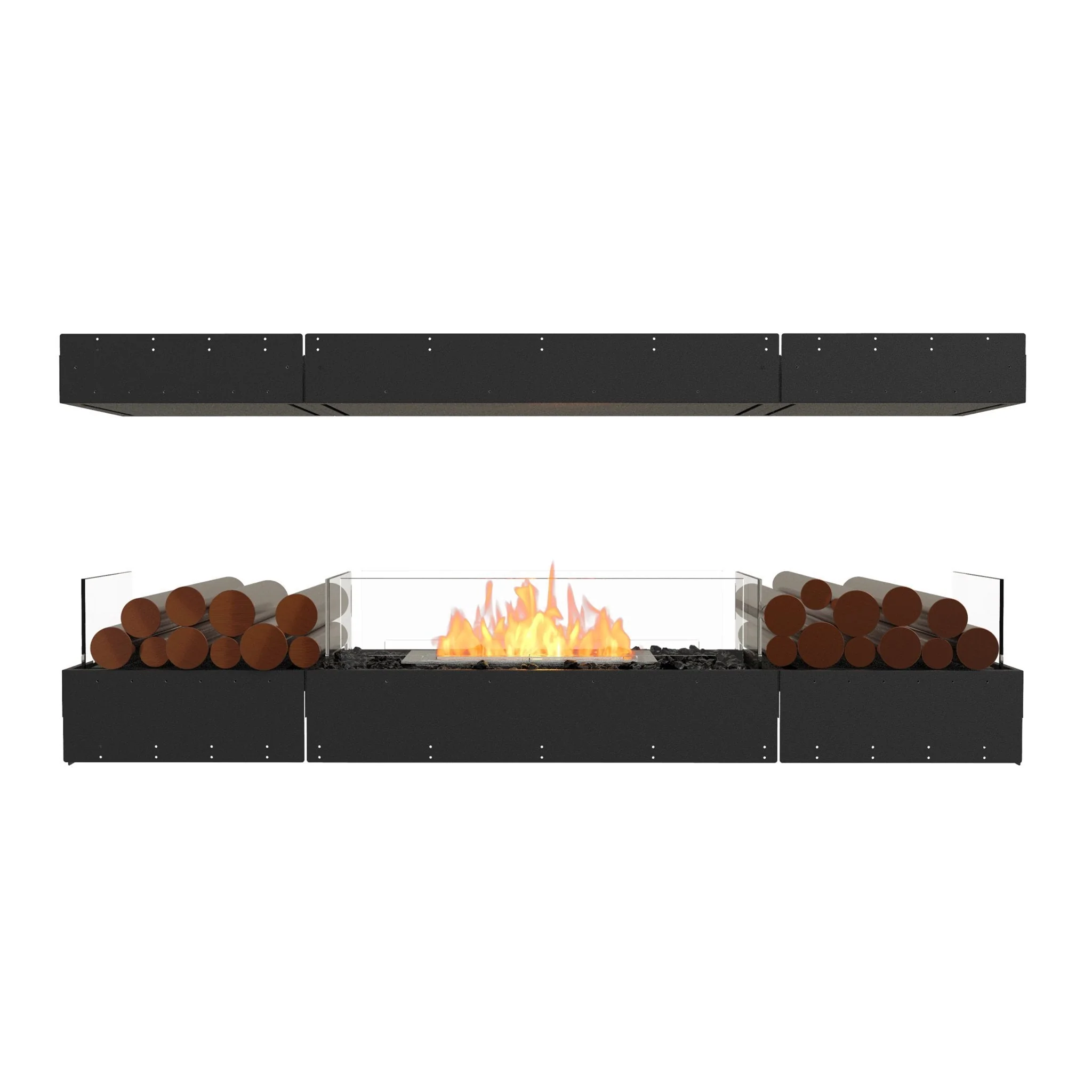 EcoSmart Fire Flex Island Bioethanol Fireplace Insert - Image 33