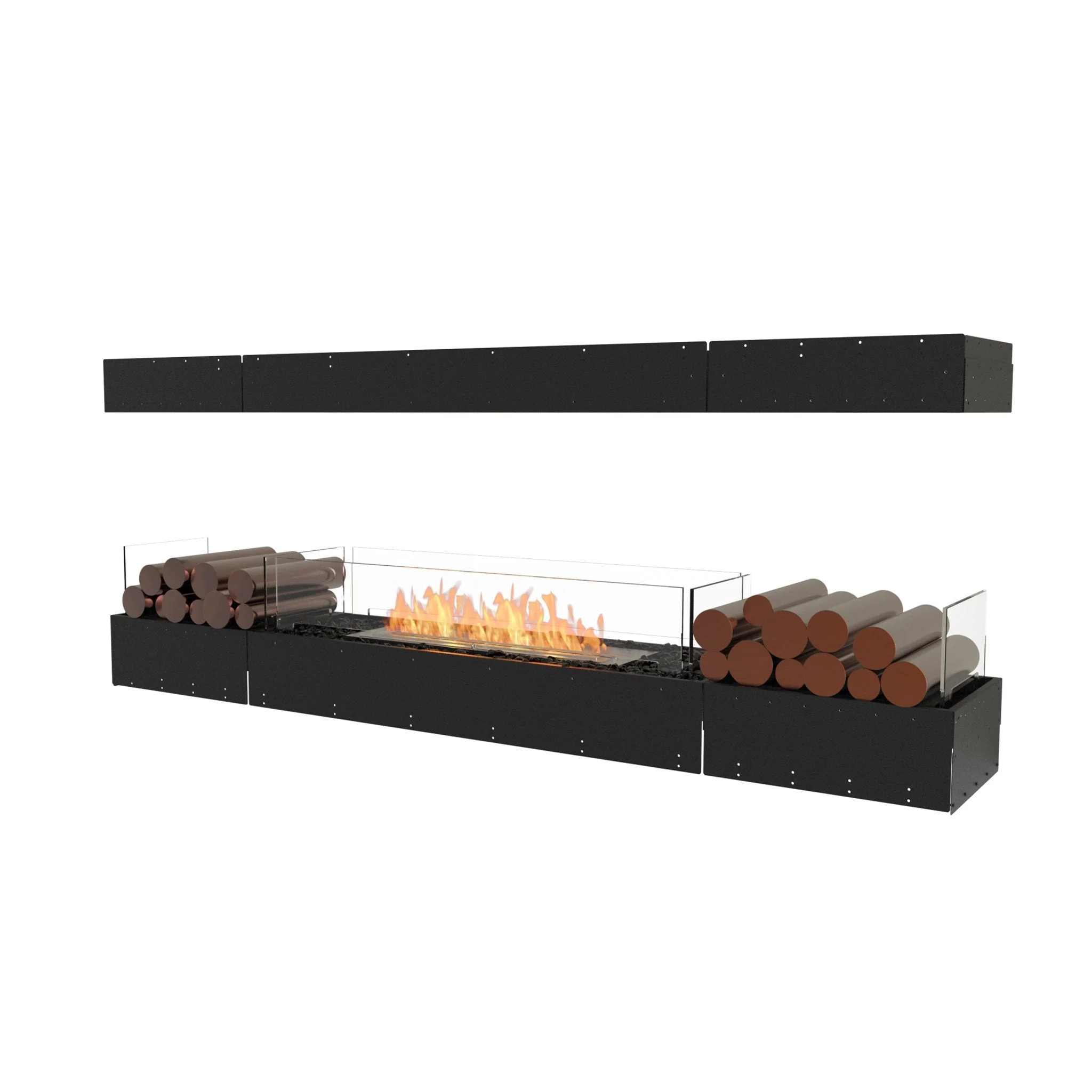 EcoSmart Fire Flex Island Bioethanol Fireplace Insert - Image 34