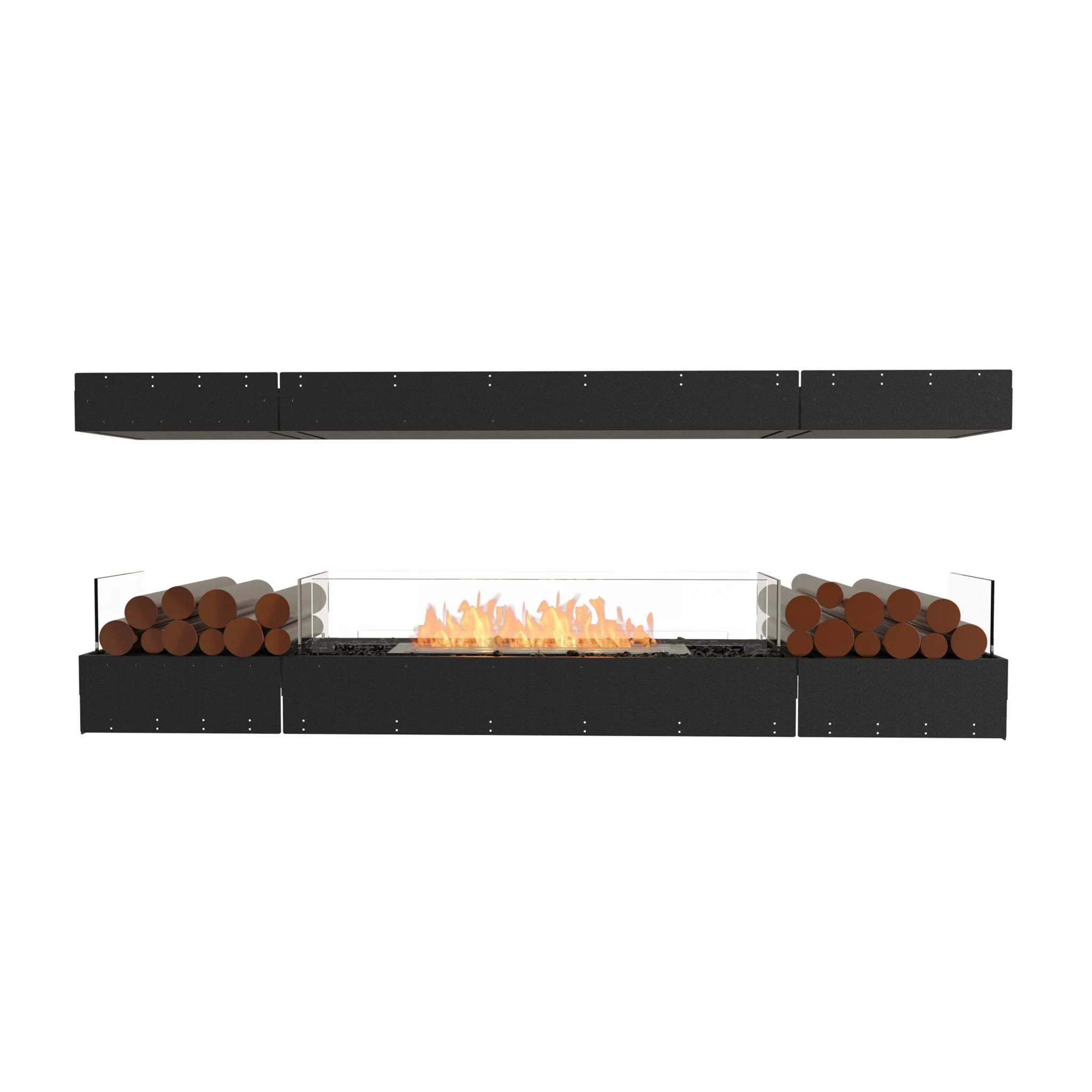 EcoSmart Fire Flex Island Bioethanol Fireplace Insert - Image 35