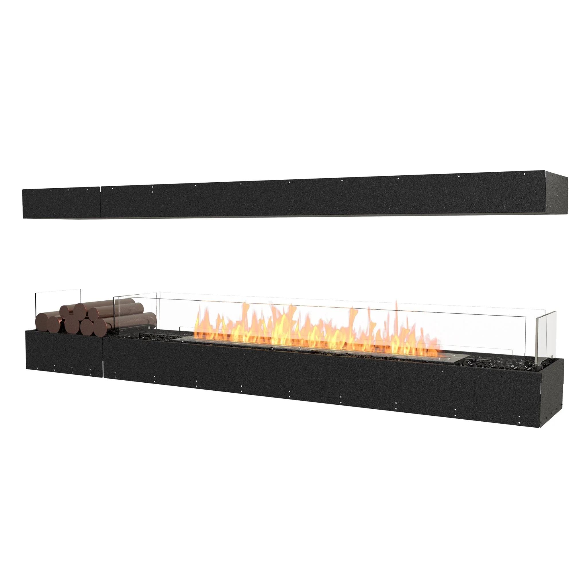 EcoSmart Fire Flex Island Bioethanol Fireplace Insert - Image 39