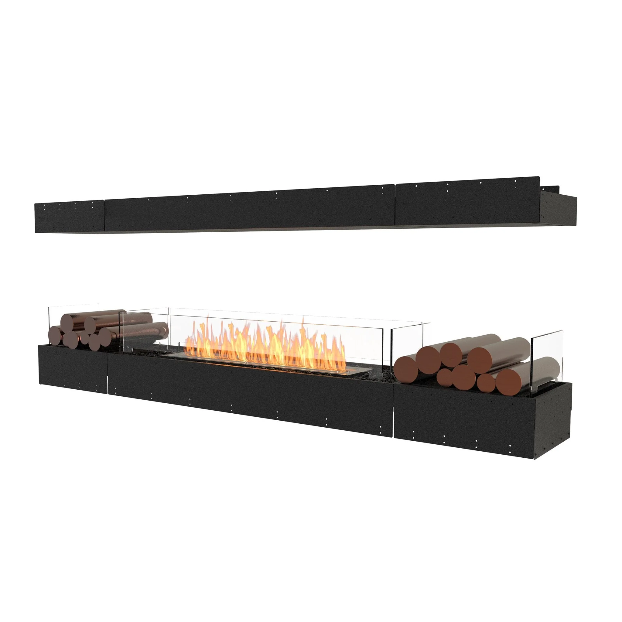 EcoSmart Fire Flex Island Bioethanol Fireplace Insert - Image 42