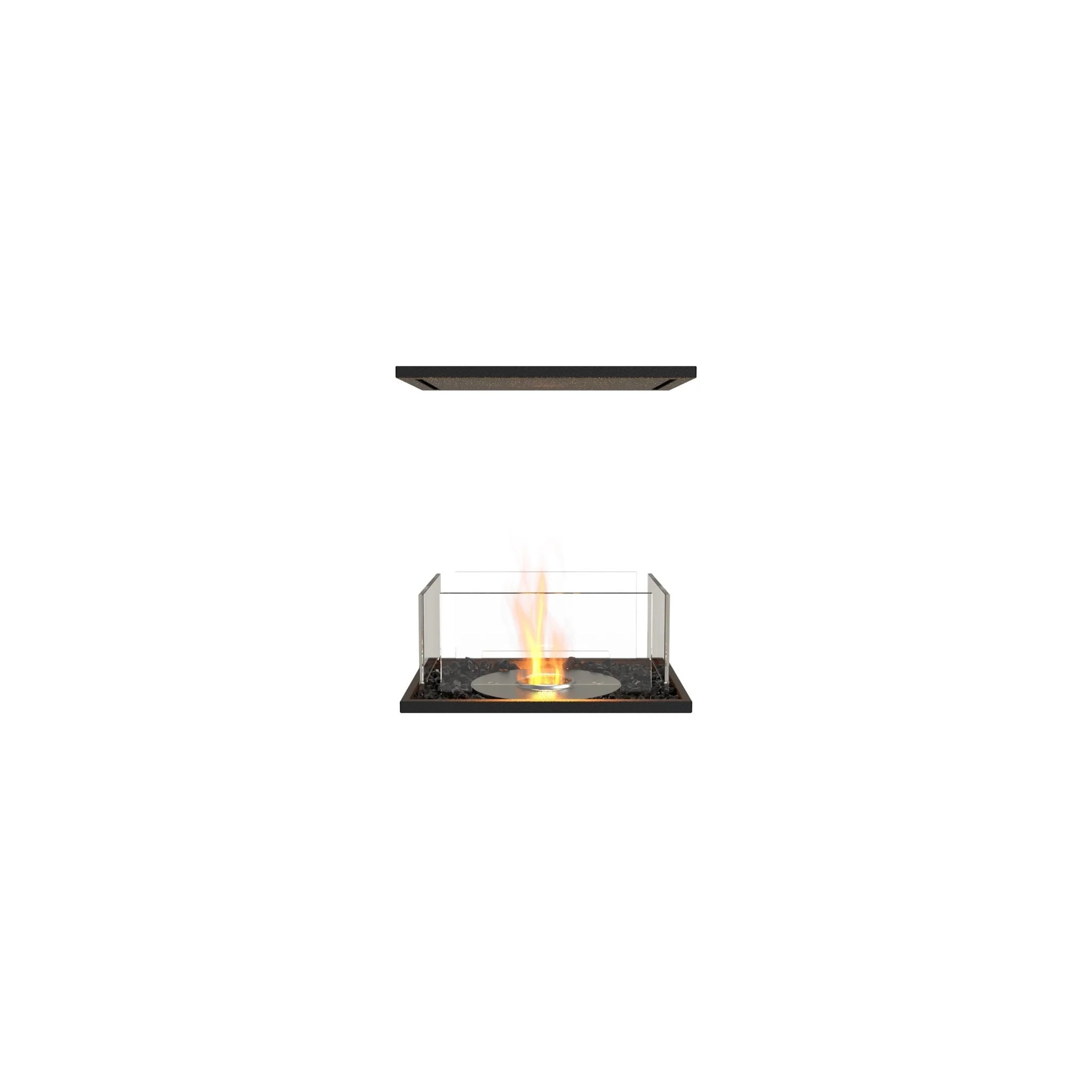 EcoSmart Fire Flex Island Bioethanol Fireplace Insert - Image 5