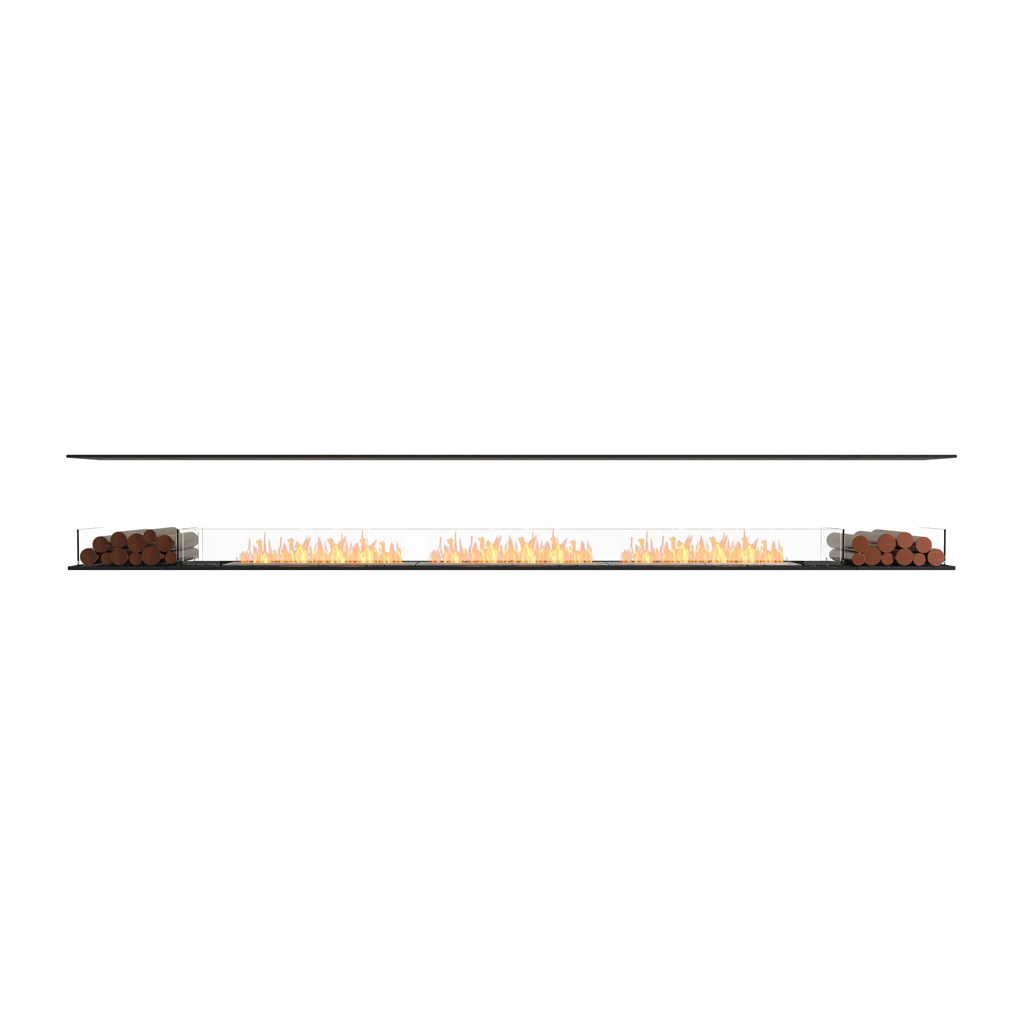 EcoSmart Fire Flex Island Bioethanol Fireplace Insert - Image 70