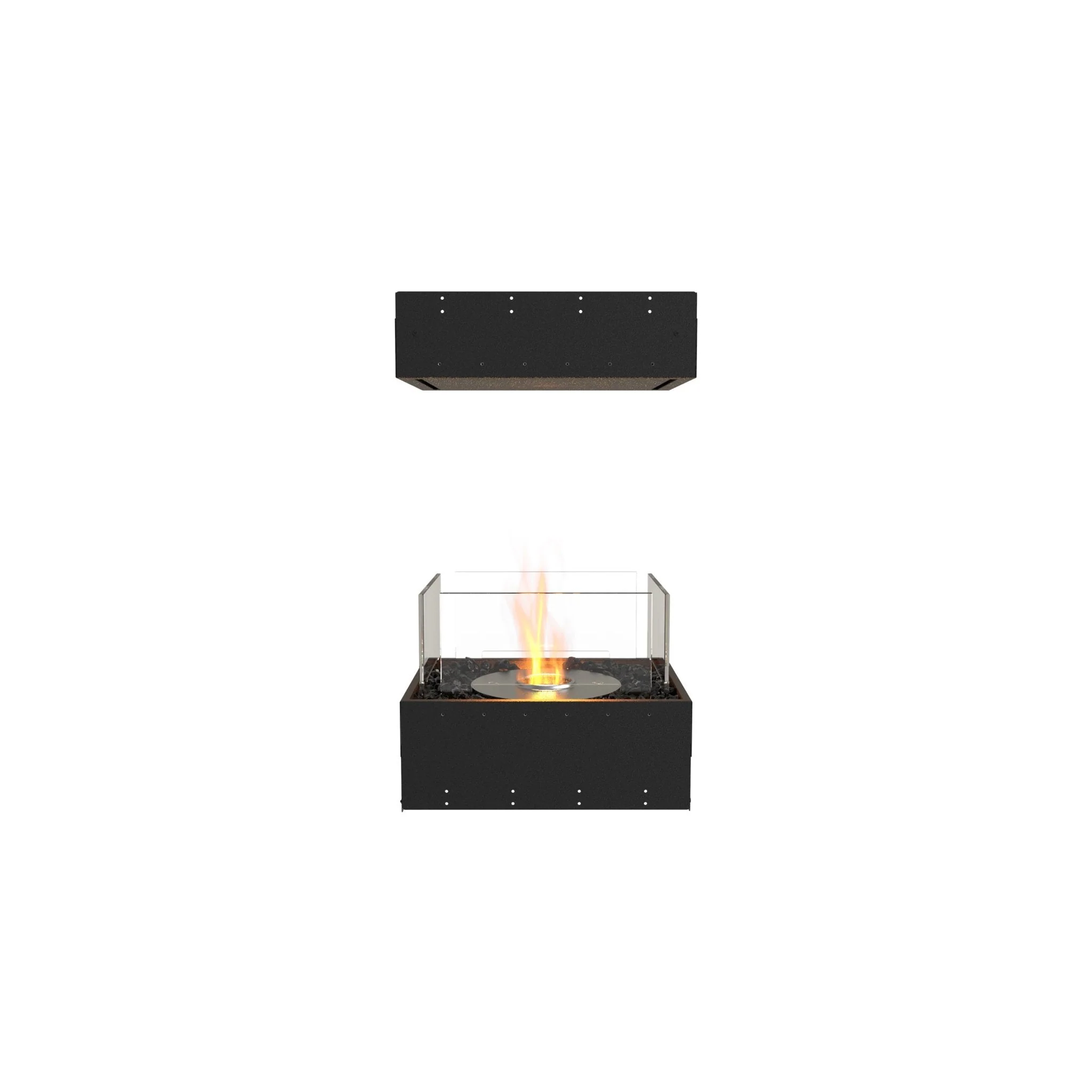 EcoSmart Fire Flex Island Bioethanol Fireplace Insert - Image 9