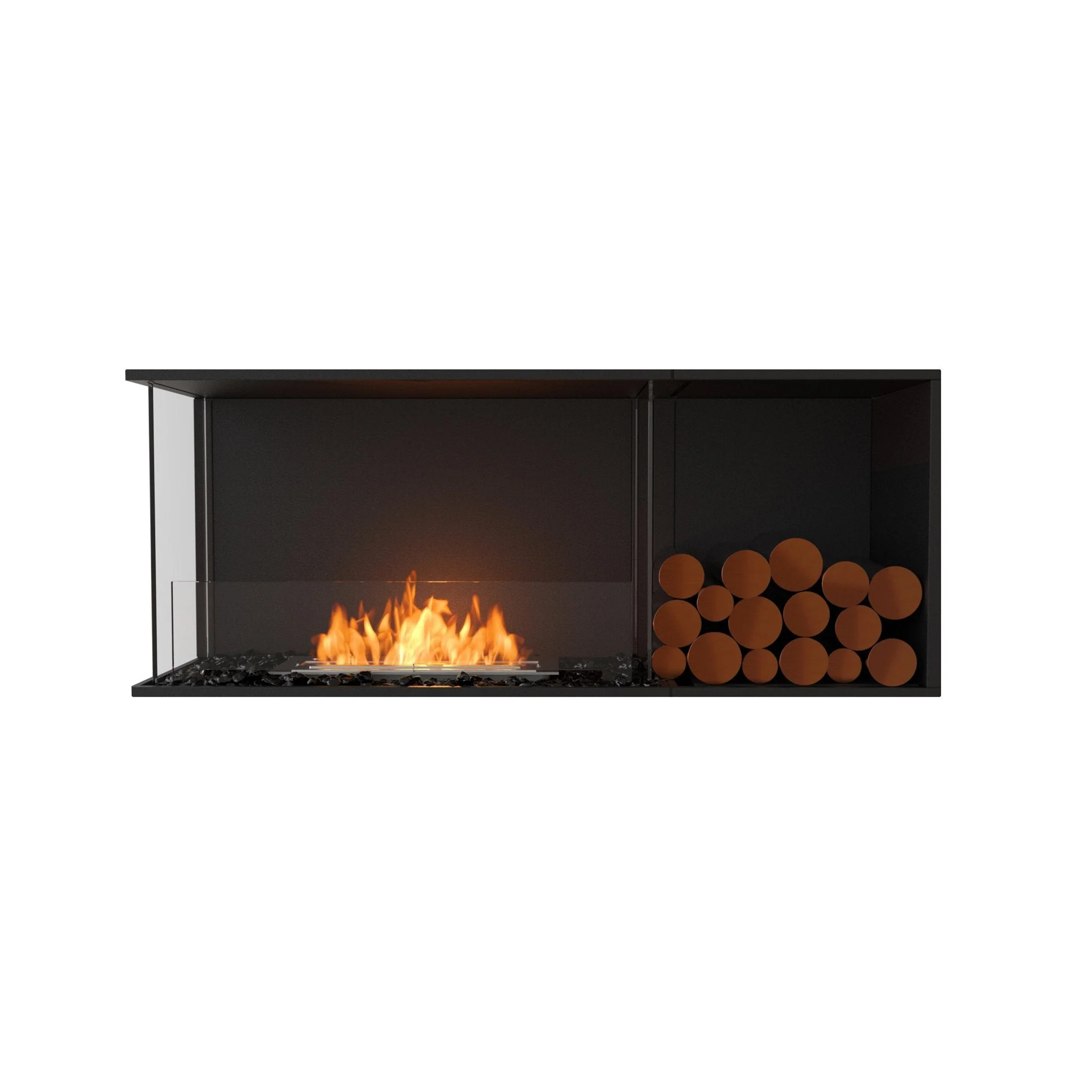 EcoSmart Fire Flex Left Corner Bioethanol Fireplace Insert - Image 15