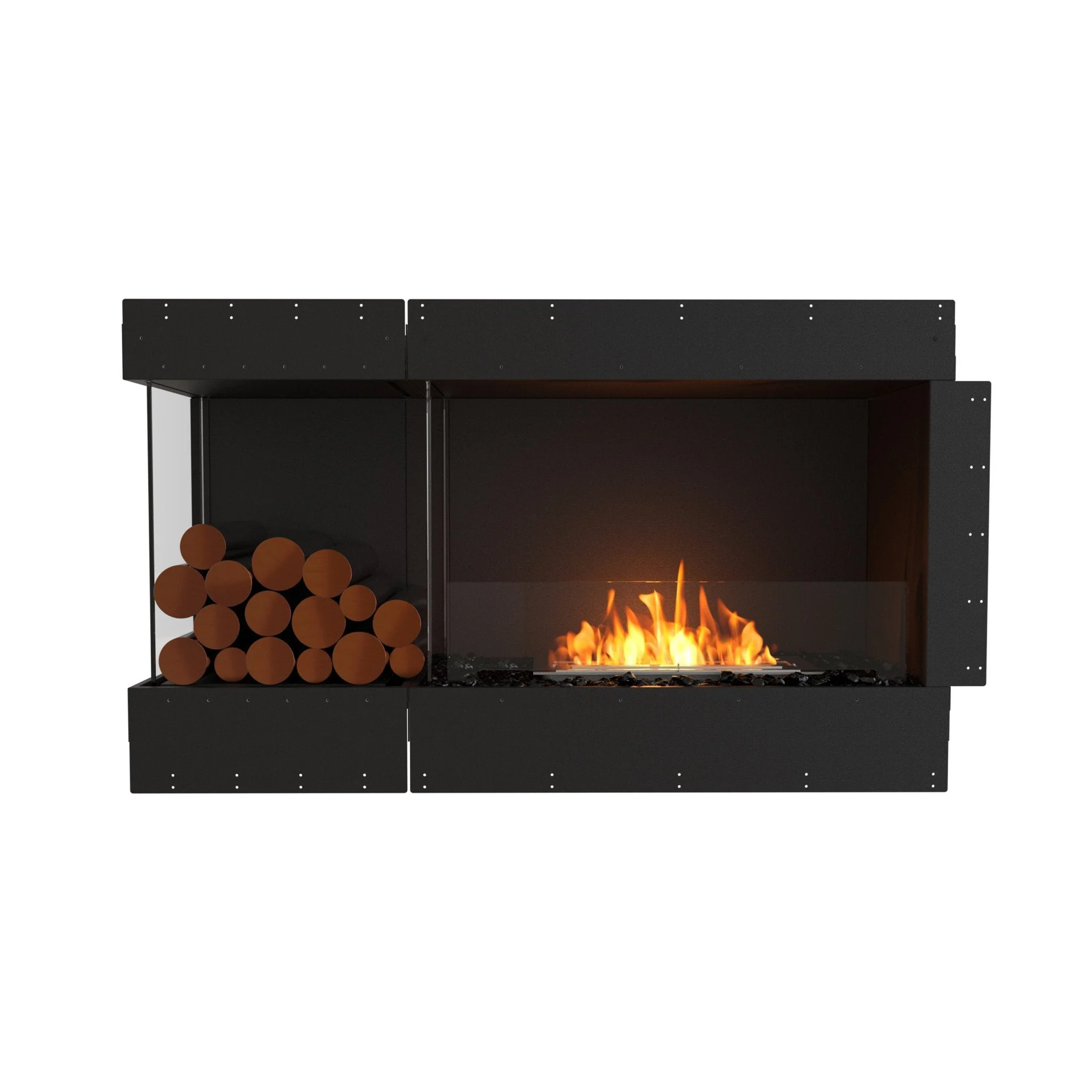 EcoSmart Fire Flex Left Corner Bioethanol Fireplace Insert - Image 17
