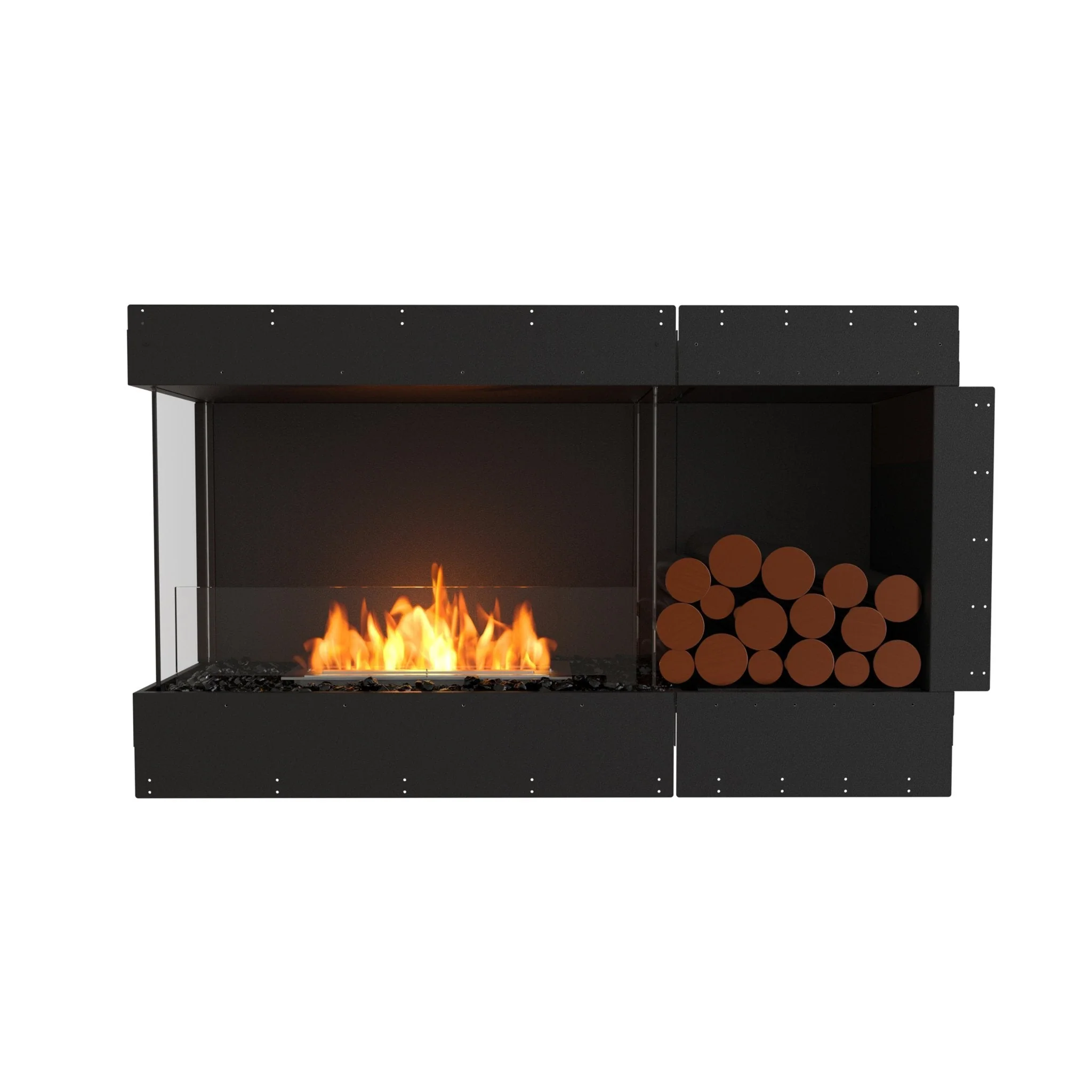 EcoSmart Fire Flex Left Corner Bioethanol Fireplace Insert - Image 20