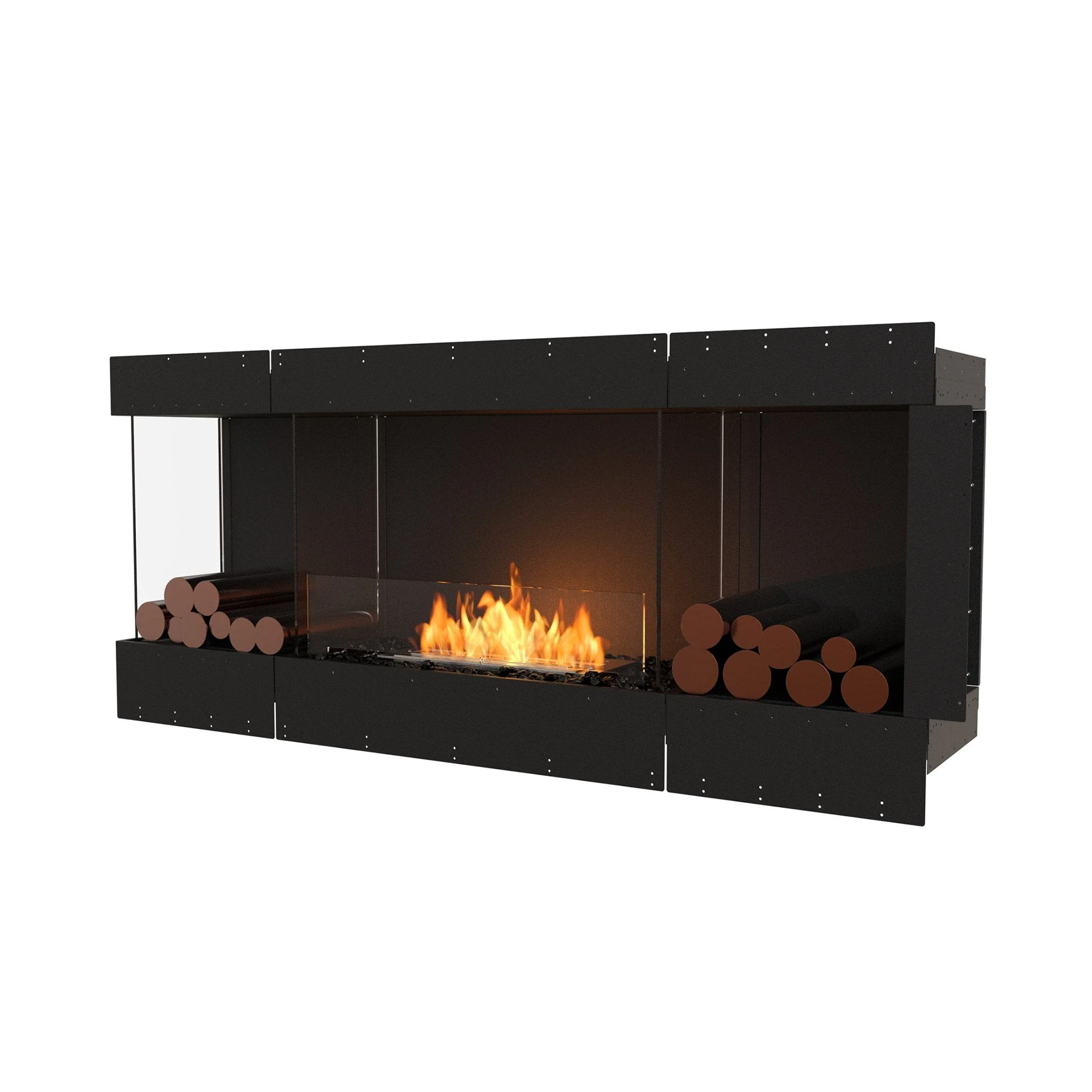 EcoSmart Fire Flex Left Corner Bioethanol Fireplace Insert - Image 24
