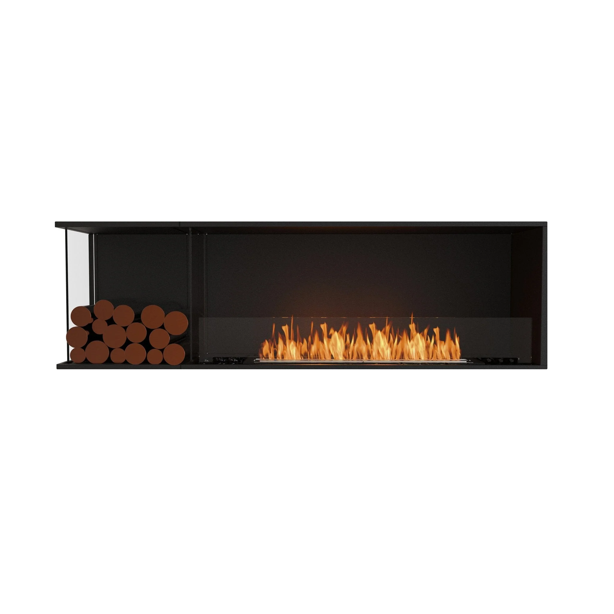EcoSmart Fire Flex Left Corner Bioethanol Fireplace Insert - Image 25