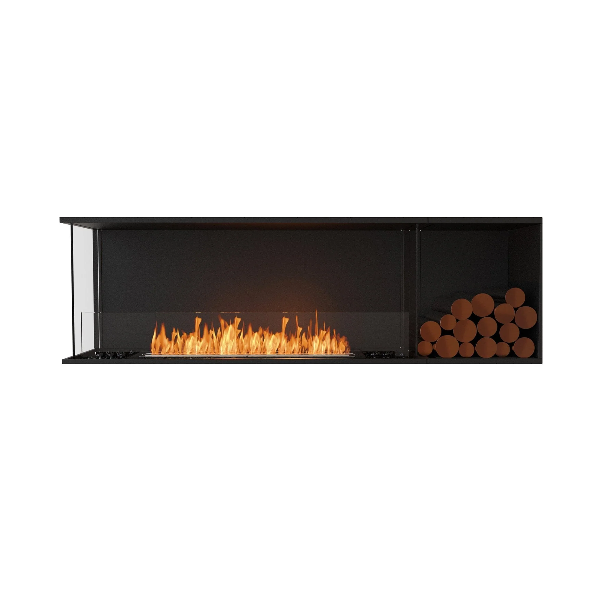 EcoSmart Fire Flex Left Corner Bioethanol Fireplace Insert - Image 28