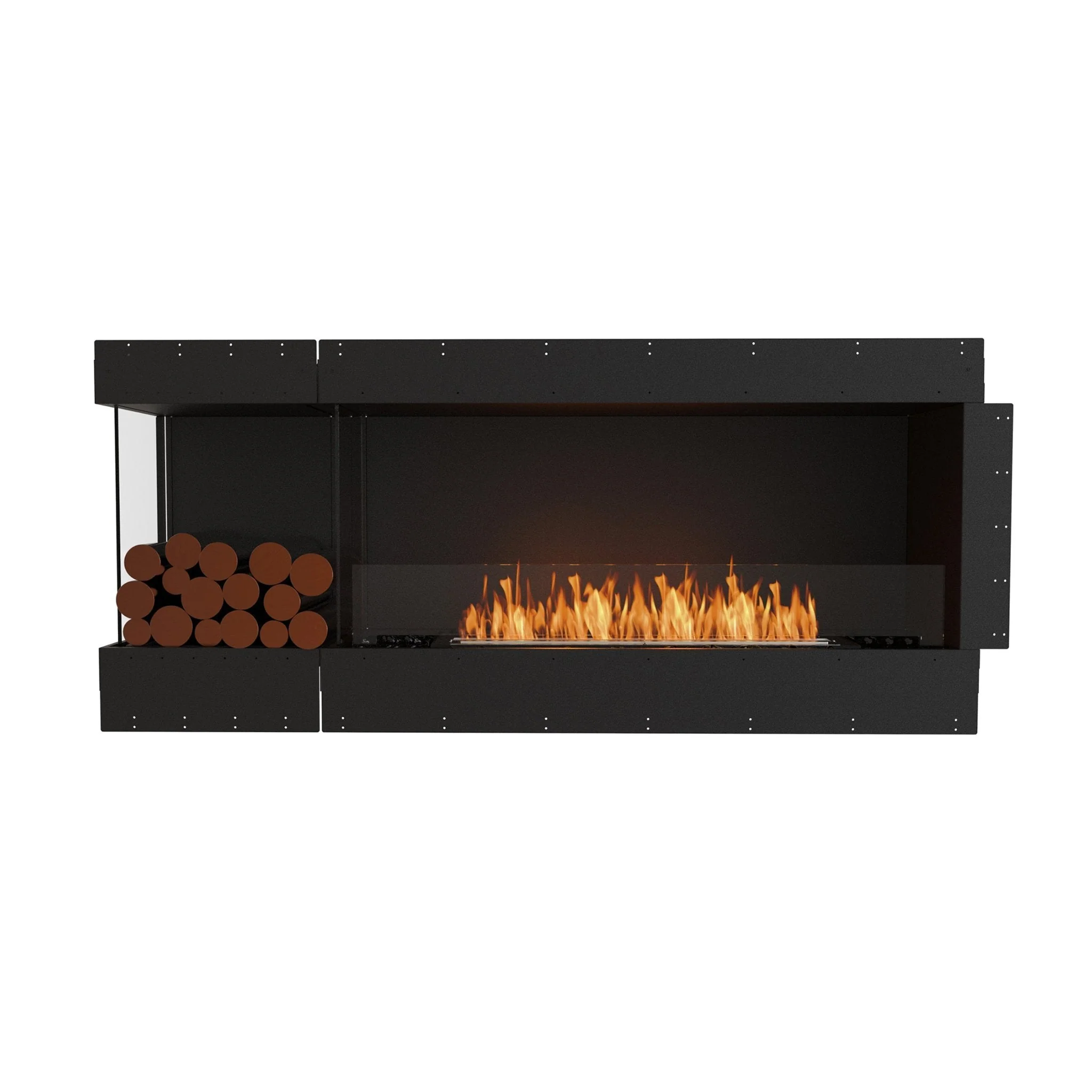 EcoSmart Fire Flex Left Corner Bioethanol Fireplace Insert - Image 29