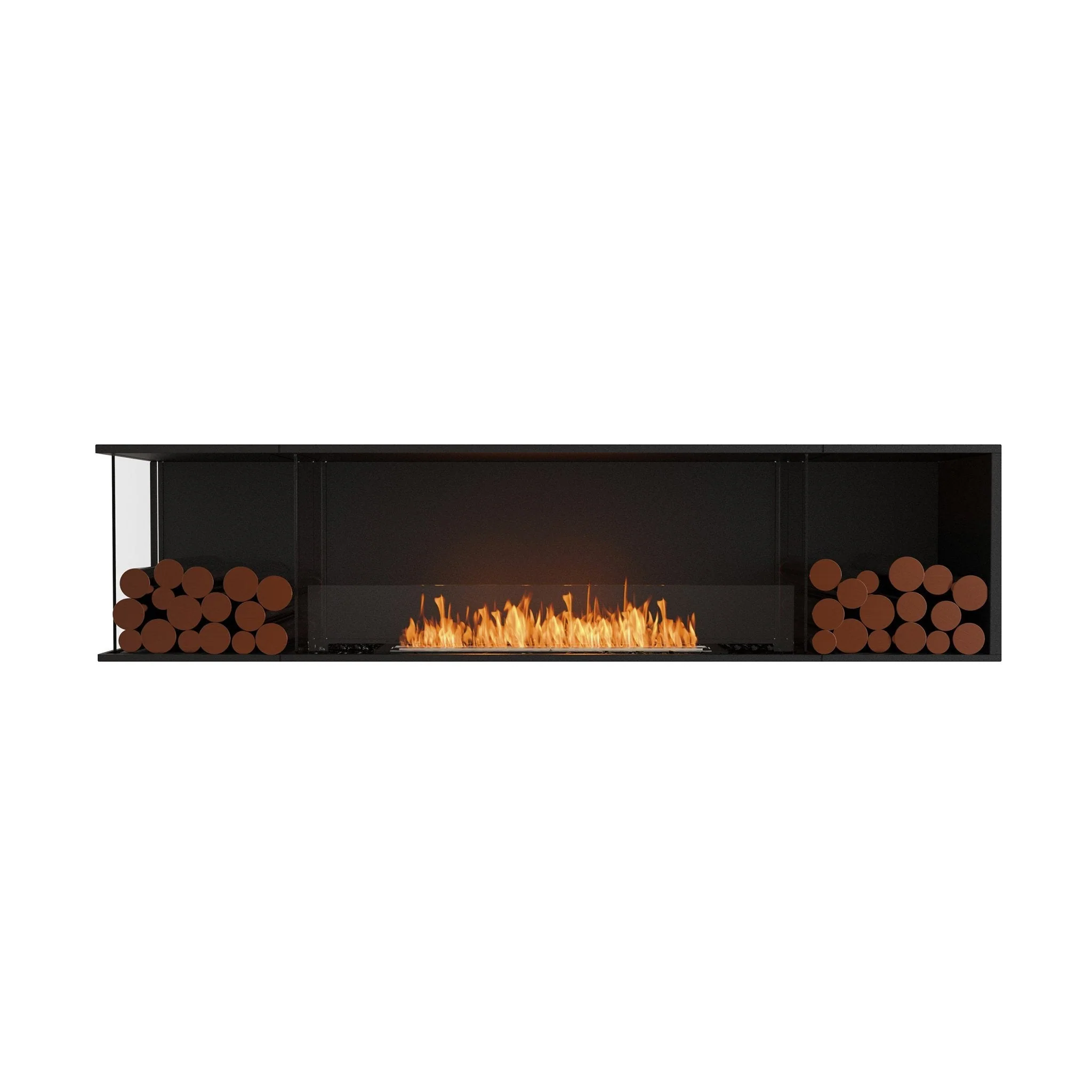 EcoSmart Fire Flex Left Corner Bioethanol Fireplace Insert - Image 34