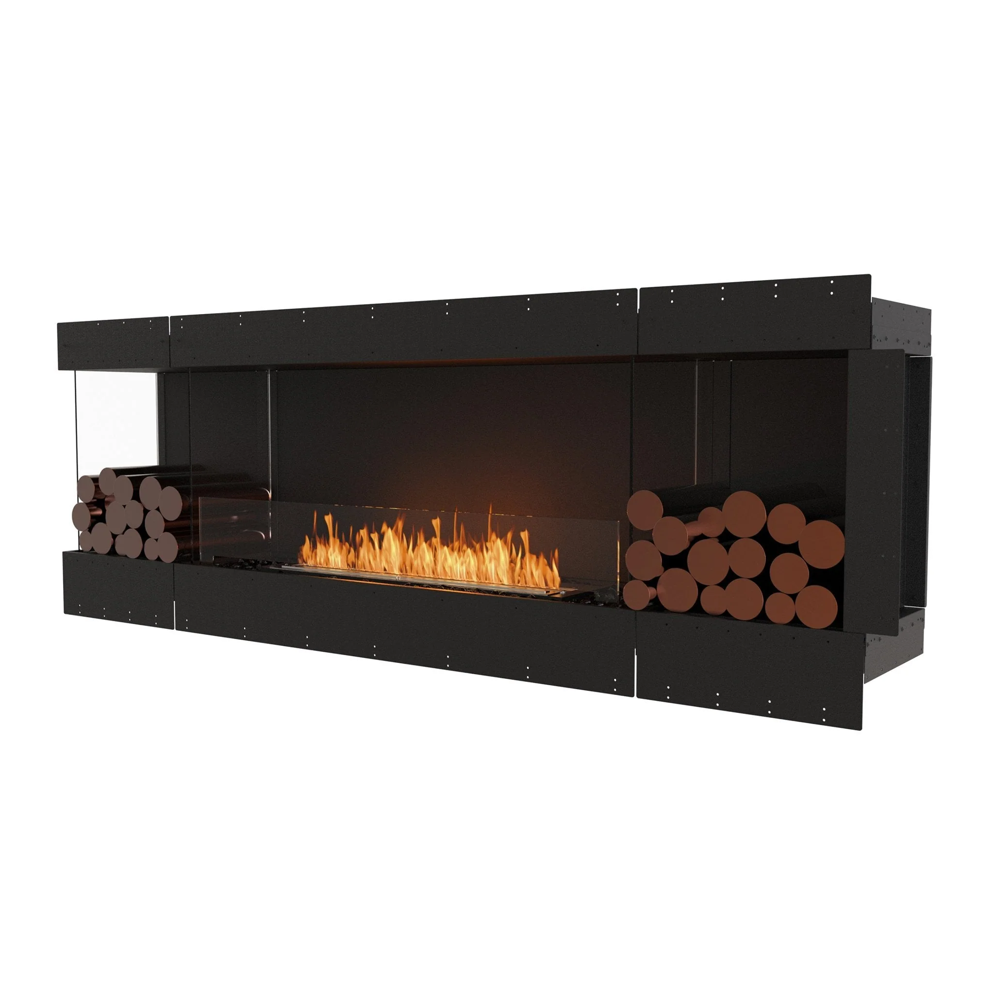 EcoSmart Fire Flex Left Corner Bioethanol Fireplace Insert - Image 36