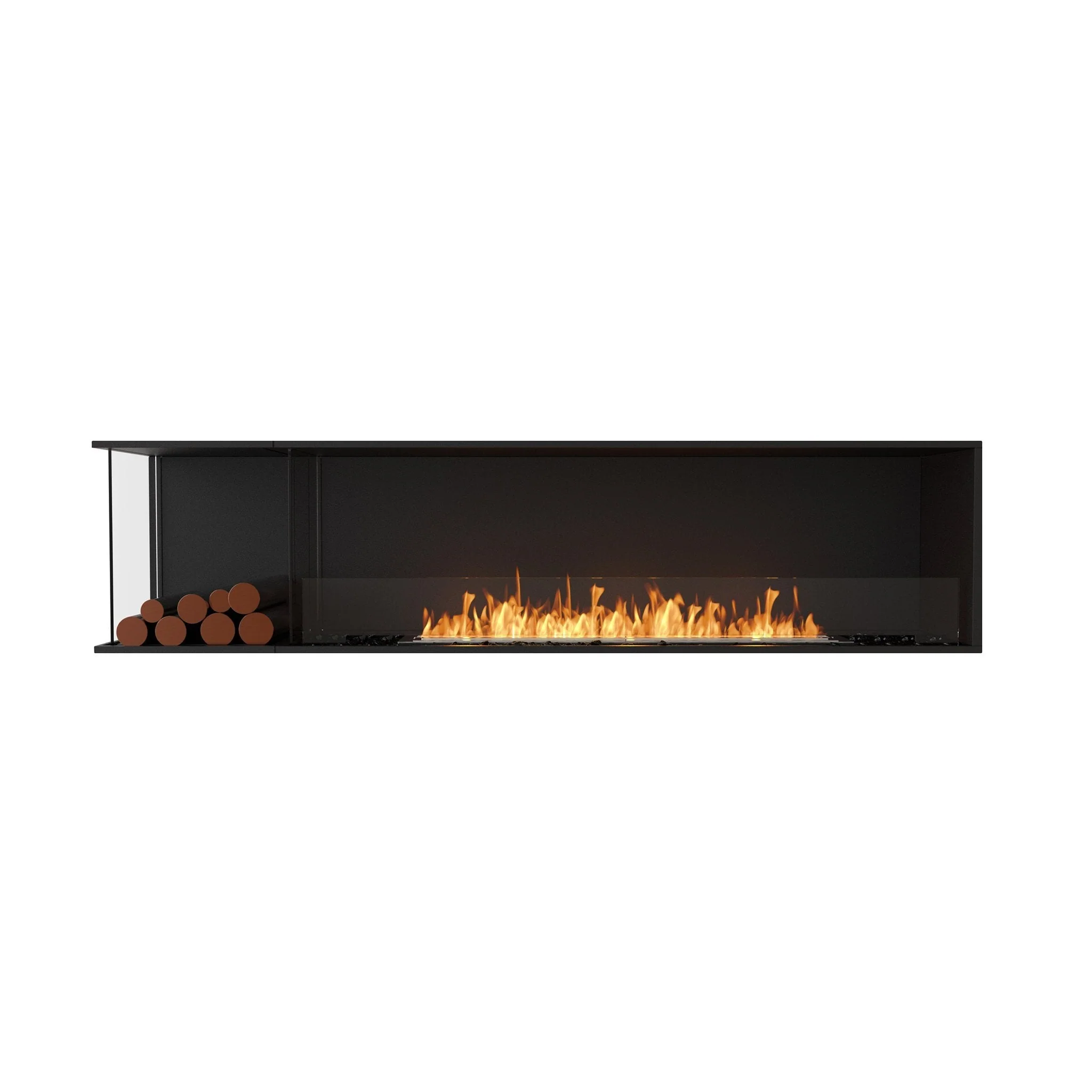 EcoSmart Fire Flex Left Corner Bioethanol Fireplace Insert - Image 37