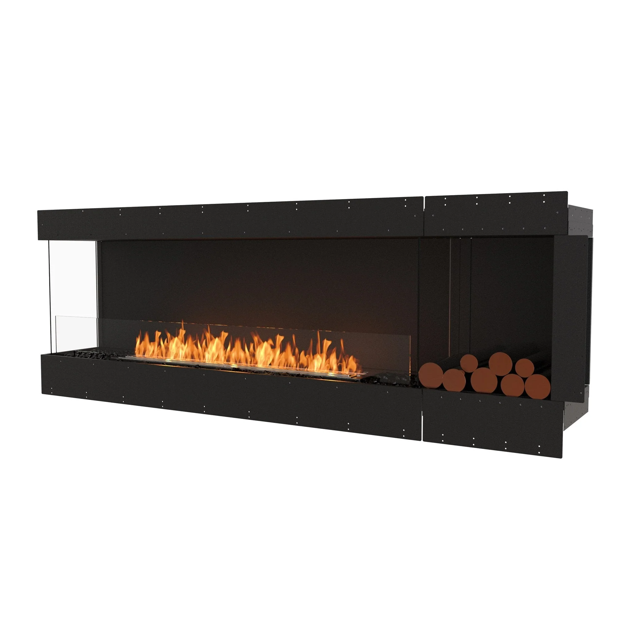 EcoSmart Fire Flex Left Corner Bioethanol Fireplace Insert - Image 41