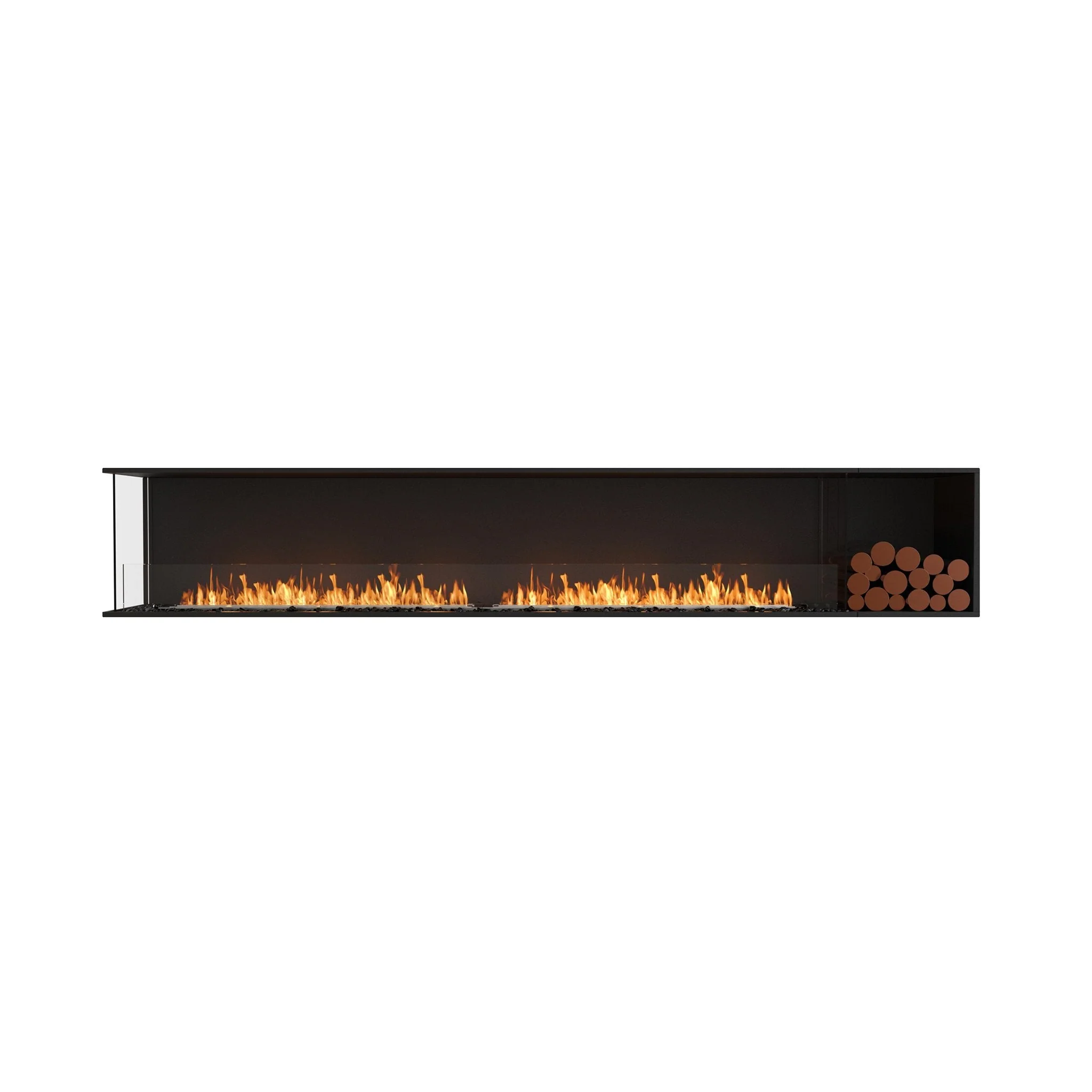 EcoSmart Fire Flex Left Corner Bioethanol Fireplace Insert - Image 63