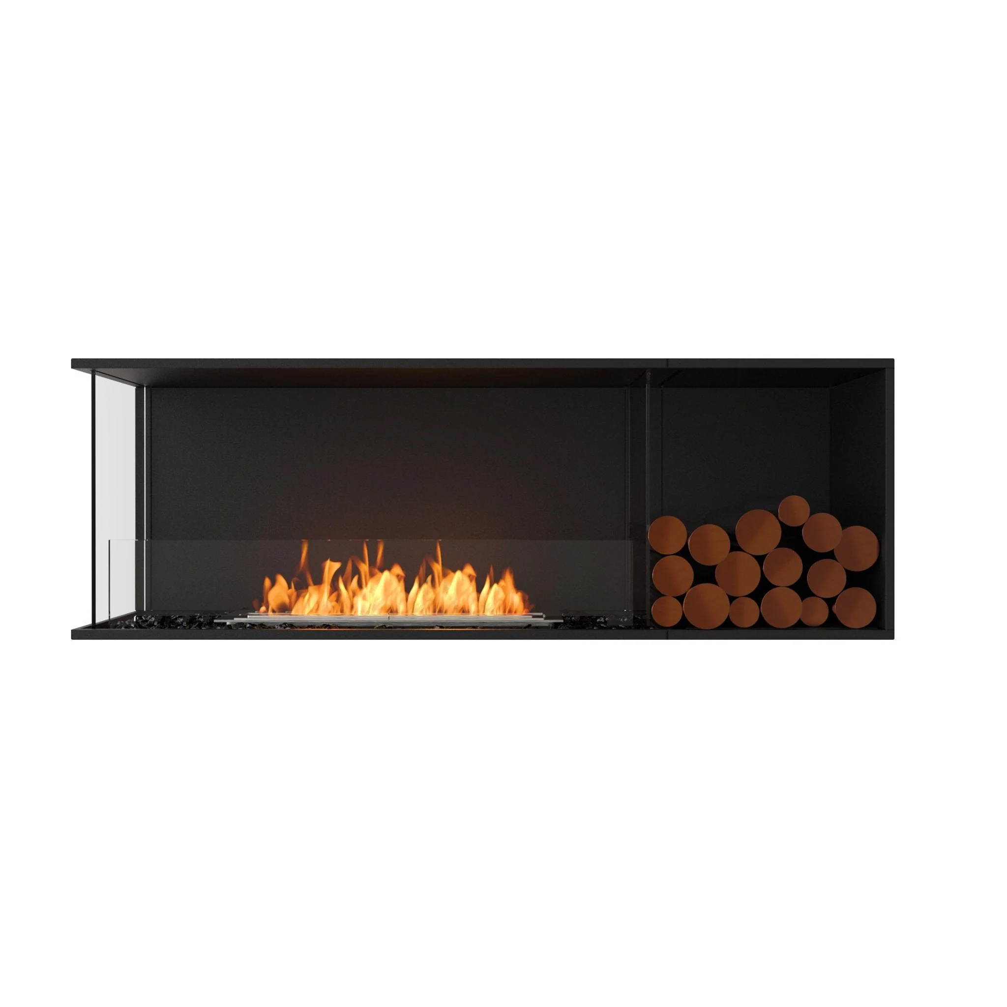 EcoSmart Fire Flex Left Corner Bioethanol Fireplace Insert - Image 87