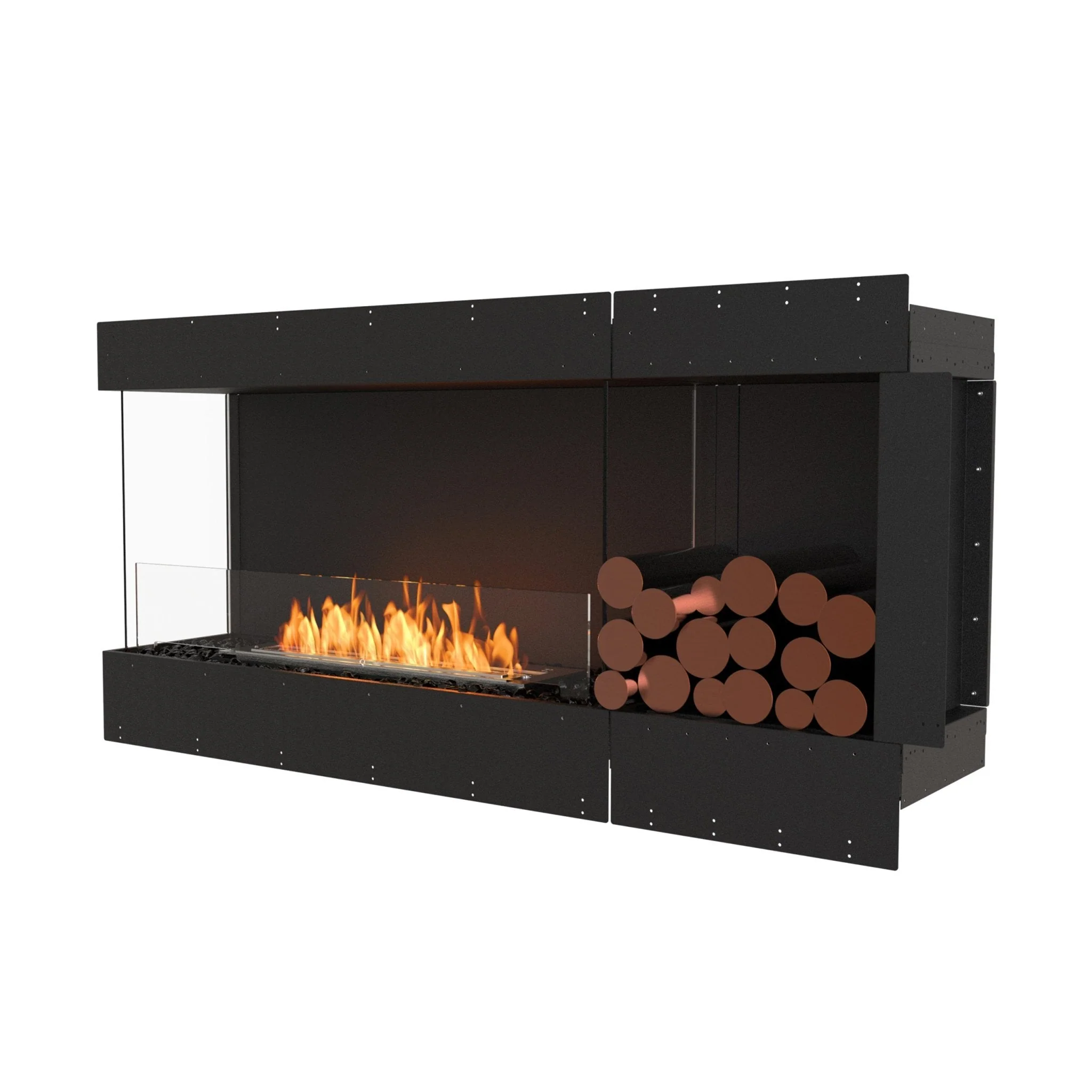 EcoSmart Fire Flex Left Corner Bioethanol Fireplace Insert - Image 88