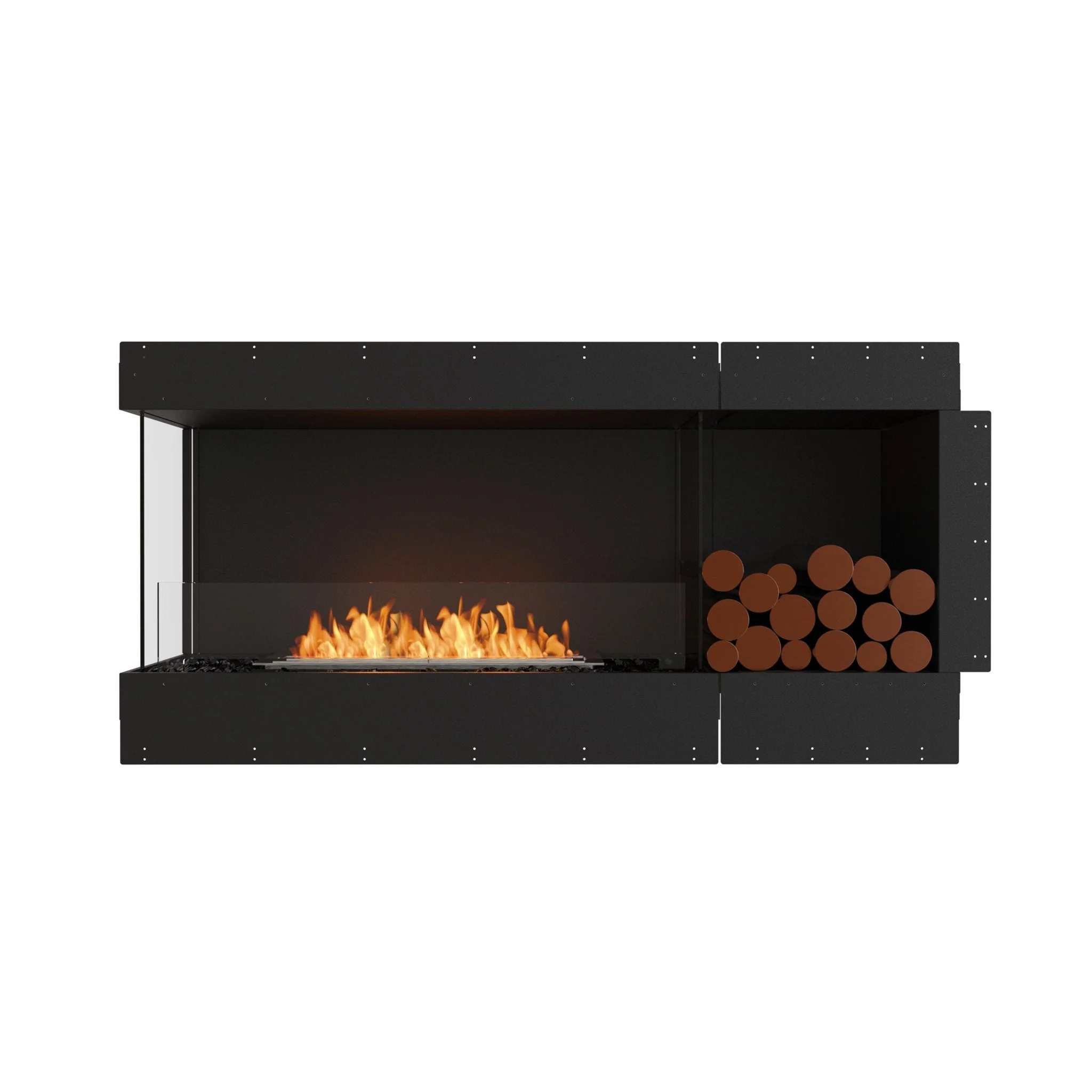 EcoSmart Fire Flex Left Corner Bioethanol Fireplace Insert - Image 89