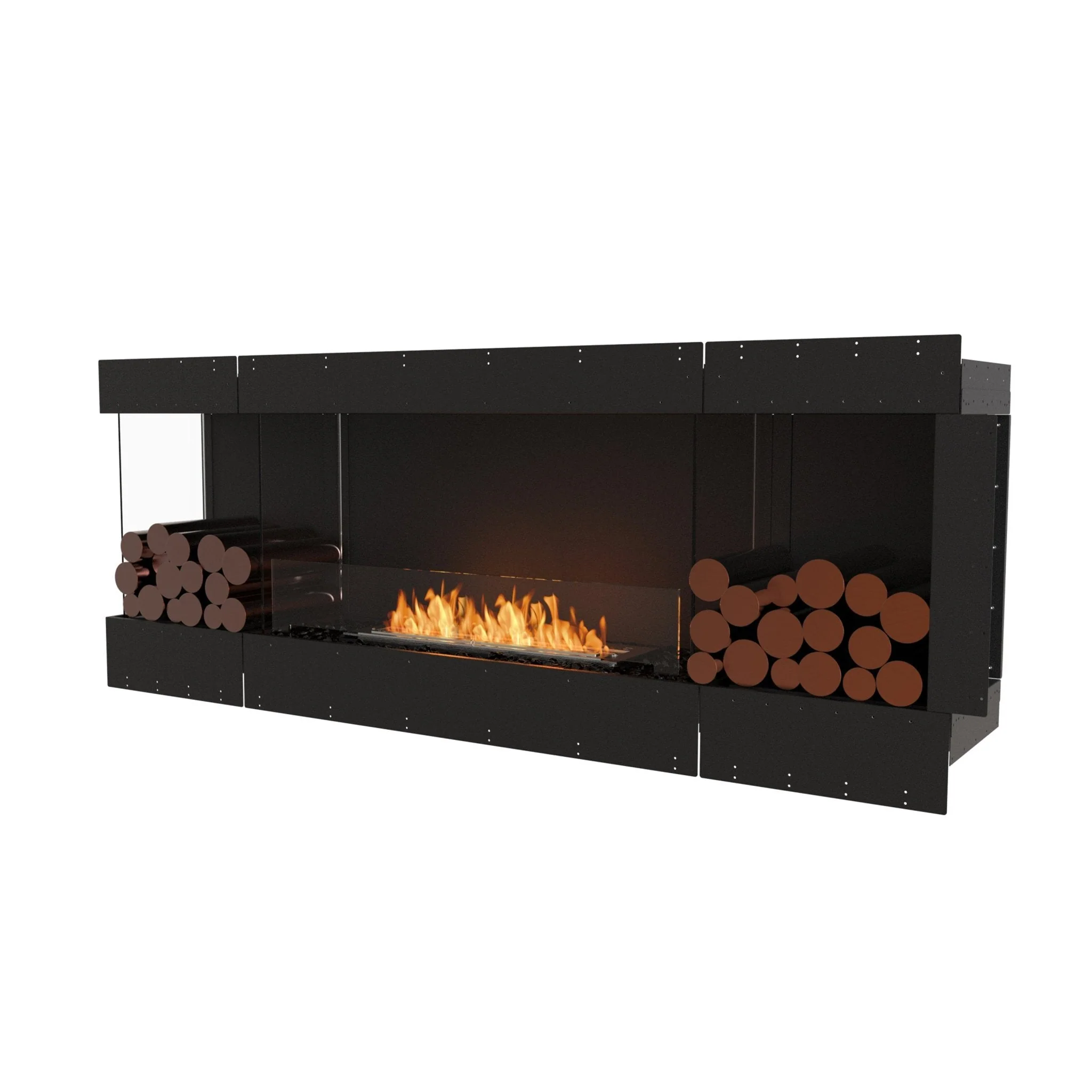 EcoSmart Fire Flex Left Corner Bioethanol Fireplace Insert - Image 91