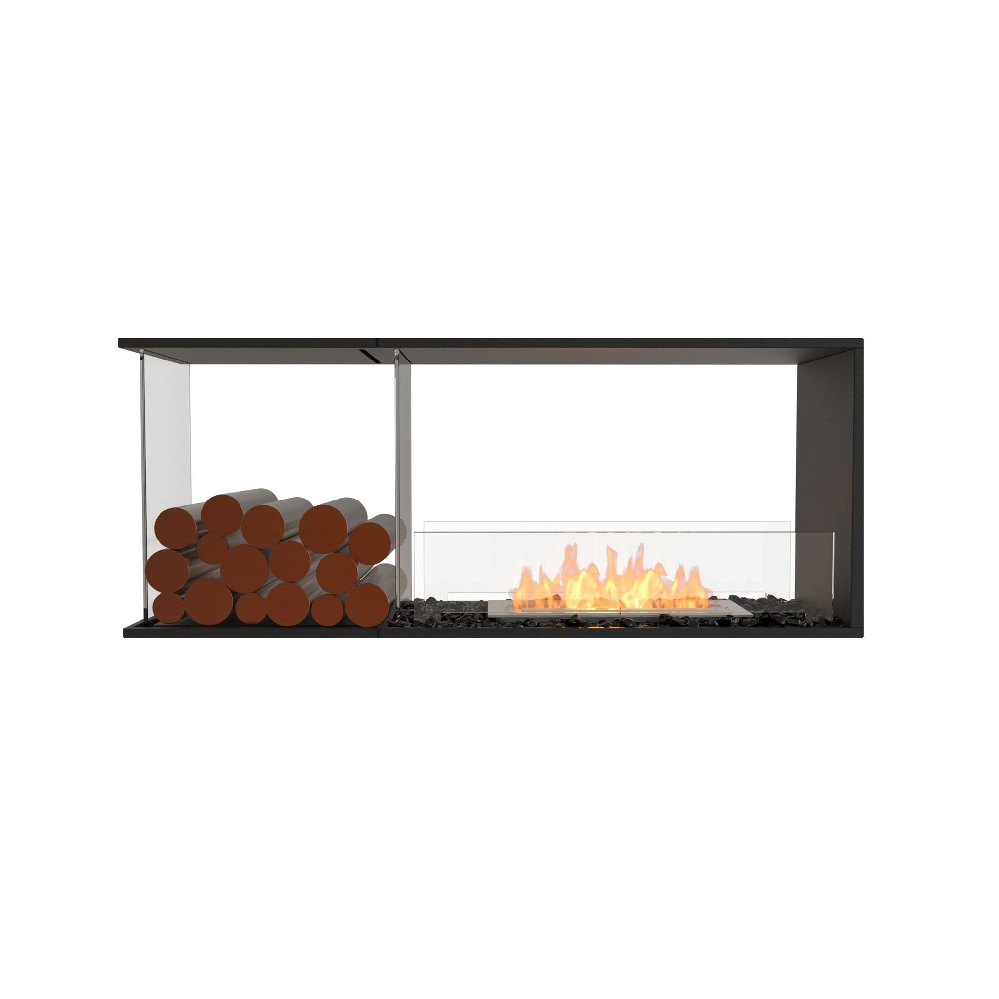 EcoSmart Fire Flex Peninsula Bioethanol Fireplace Insert - Image 20