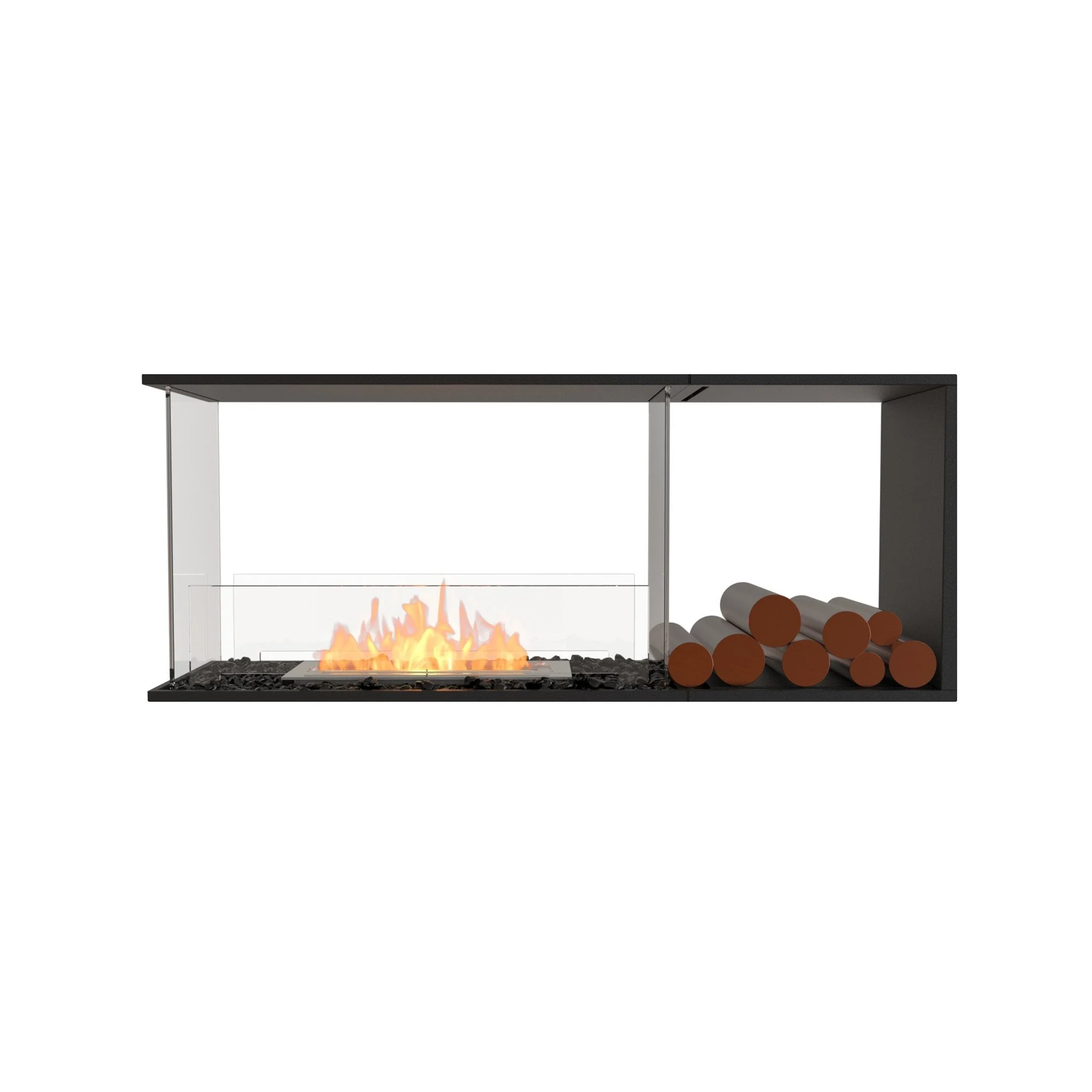 EcoSmart Fire Flex Peninsula Bioethanol Fireplace Insert - Image 29