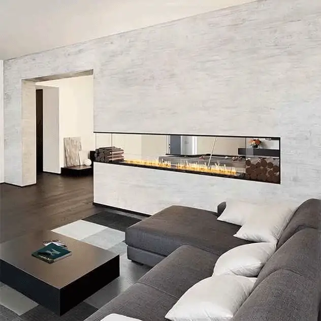 EcoSmart Fire Flex Peninsula Bioethanol Fireplace Insert - Image 3