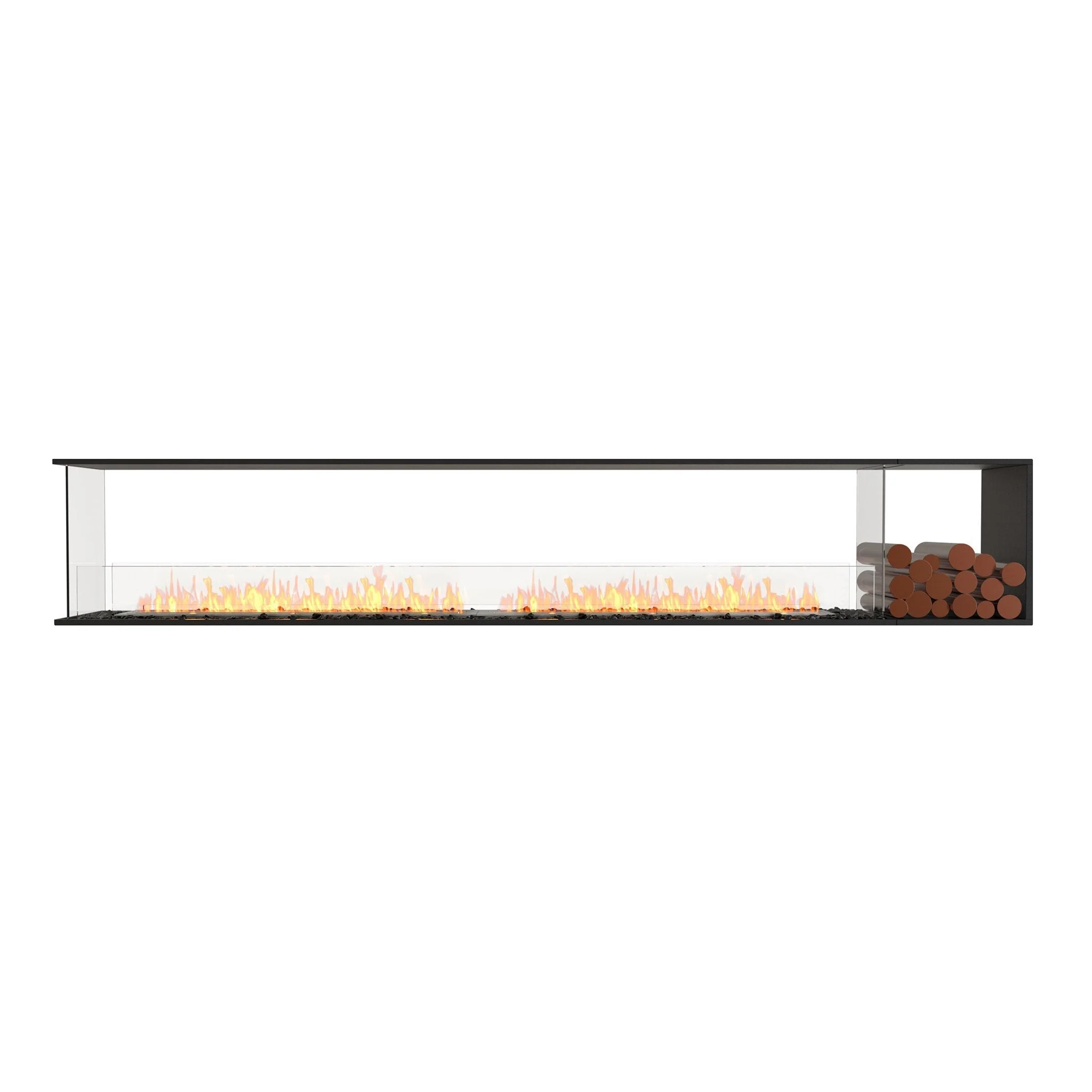 EcoSmart Fire Flex Peninsula Bioethanol Fireplace Insert - Image 33