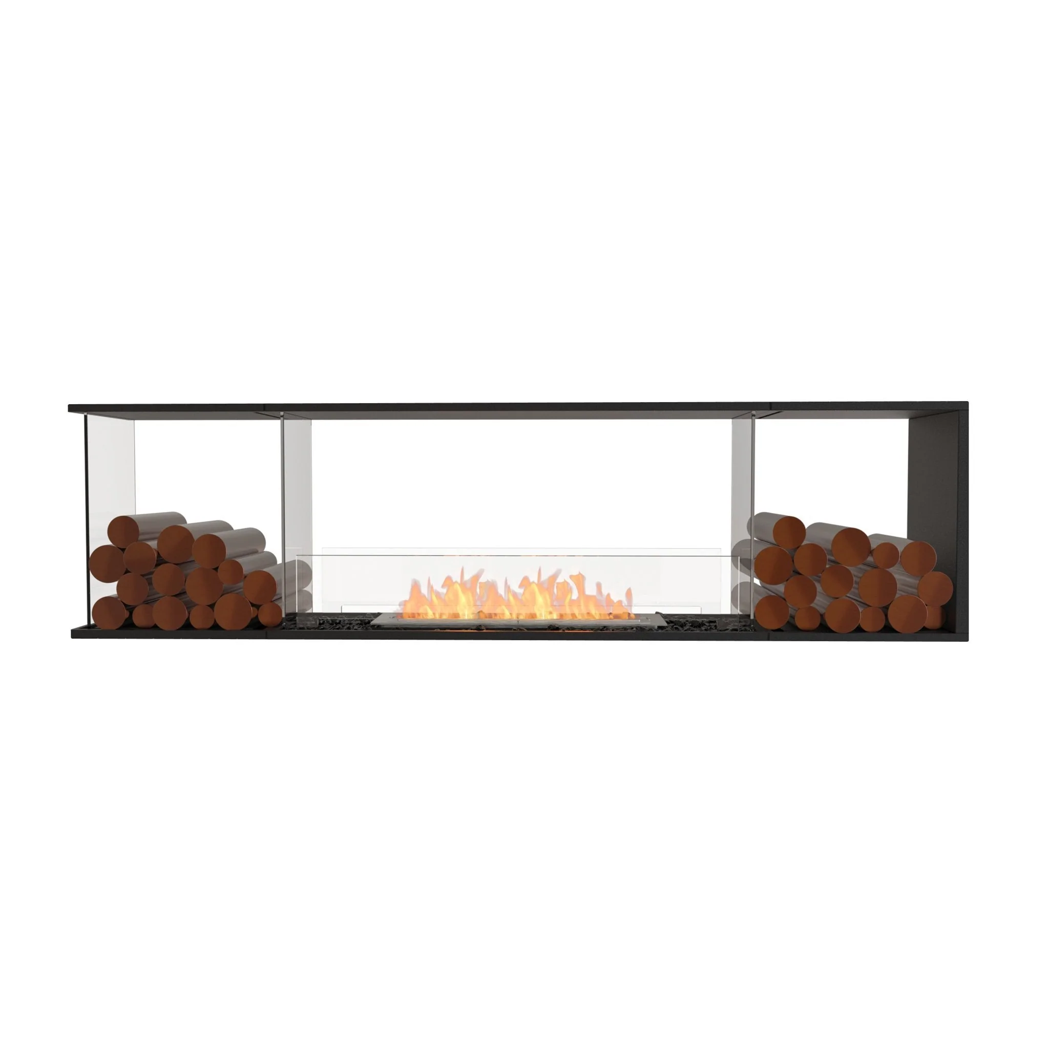 EcoSmart Fire Flex Peninsula Bioethanol Fireplace Insert - Image 36
