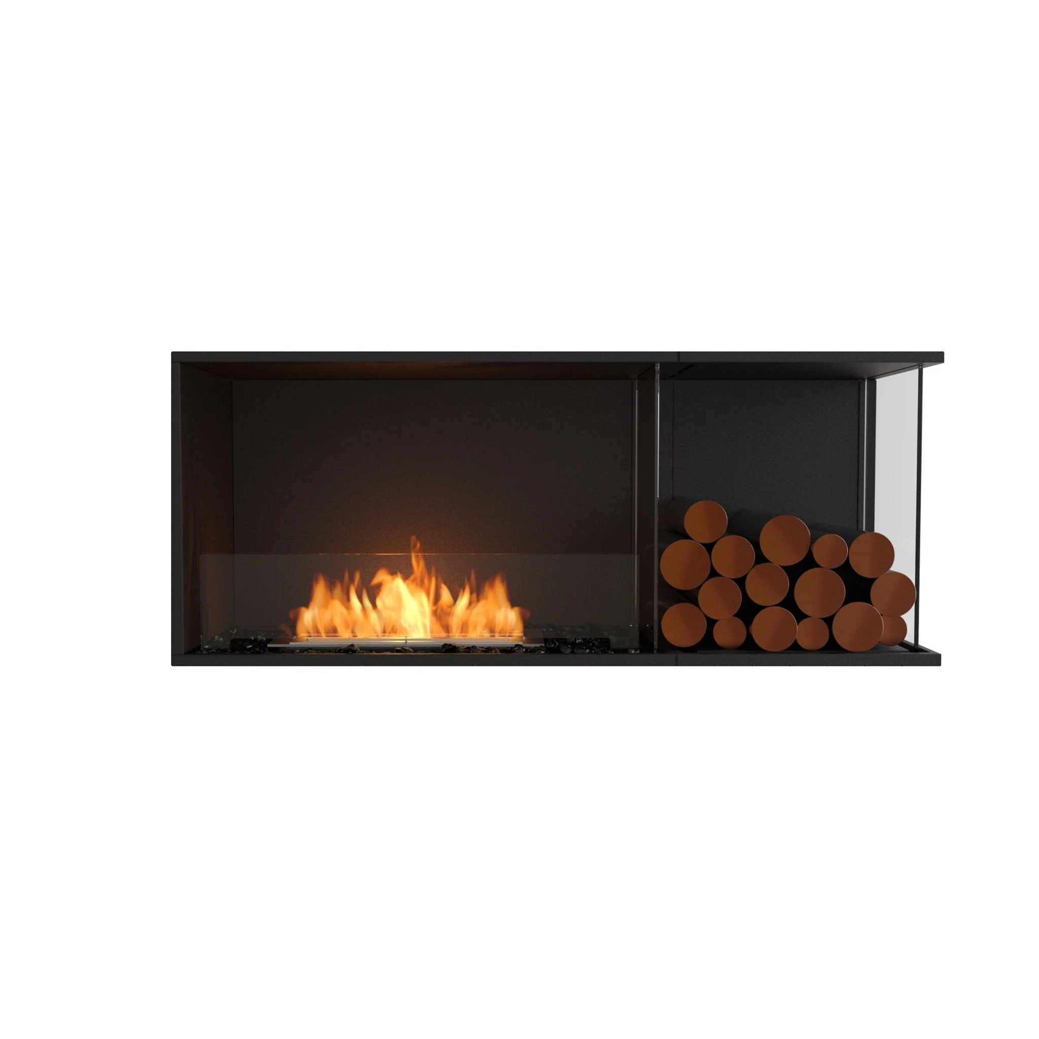 EcoSmart Fire Flex Right Corner Bioethanol Fireplace Insert - Image 15