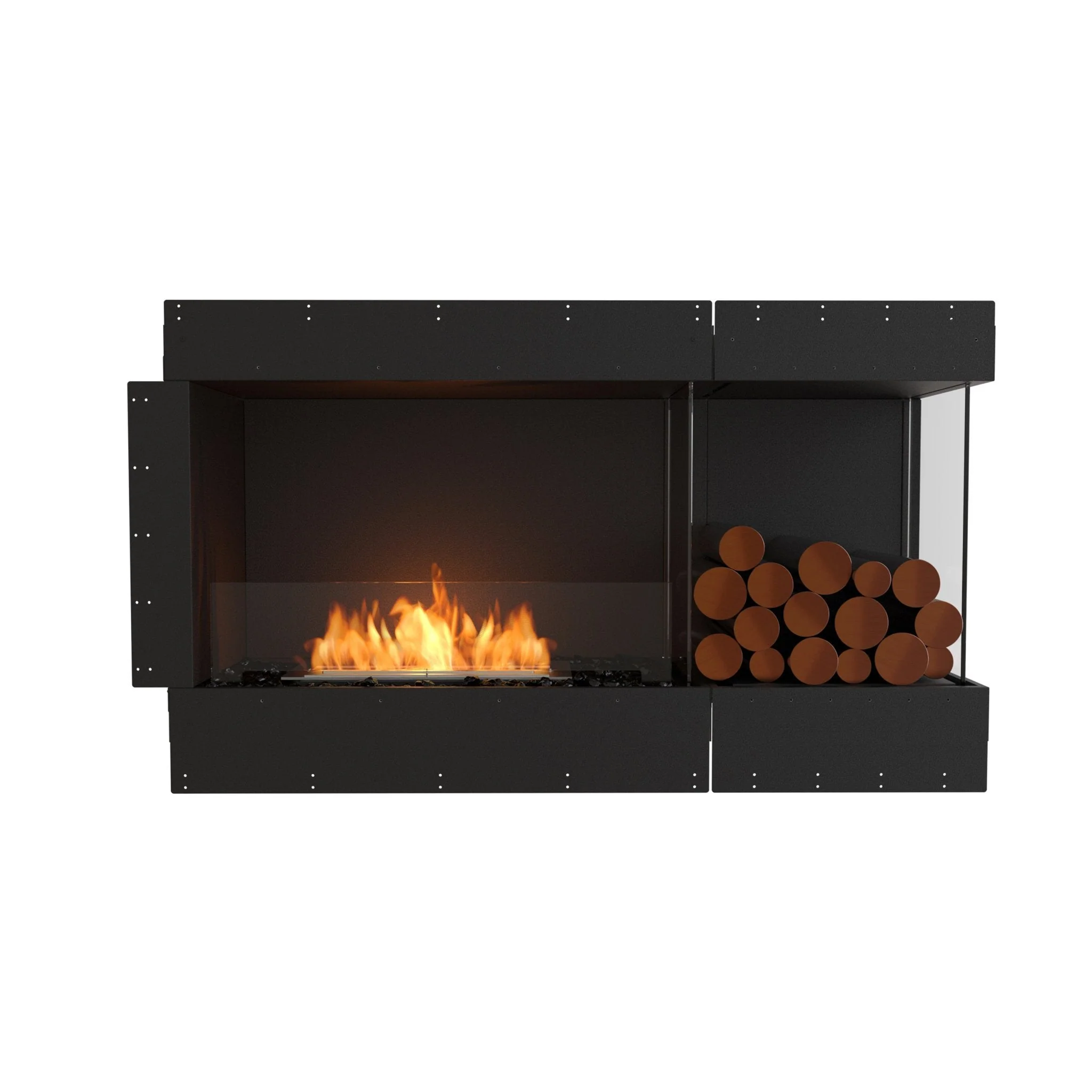 EcoSmart Fire Flex Right Corner Bioethanol Fireplace Insert - Image 20