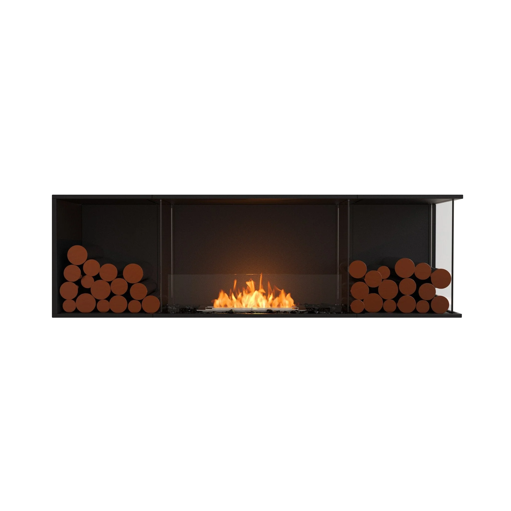 EcoSmart Fire Flex Right Corner Bioethanol Fireplace Insert - Image 21