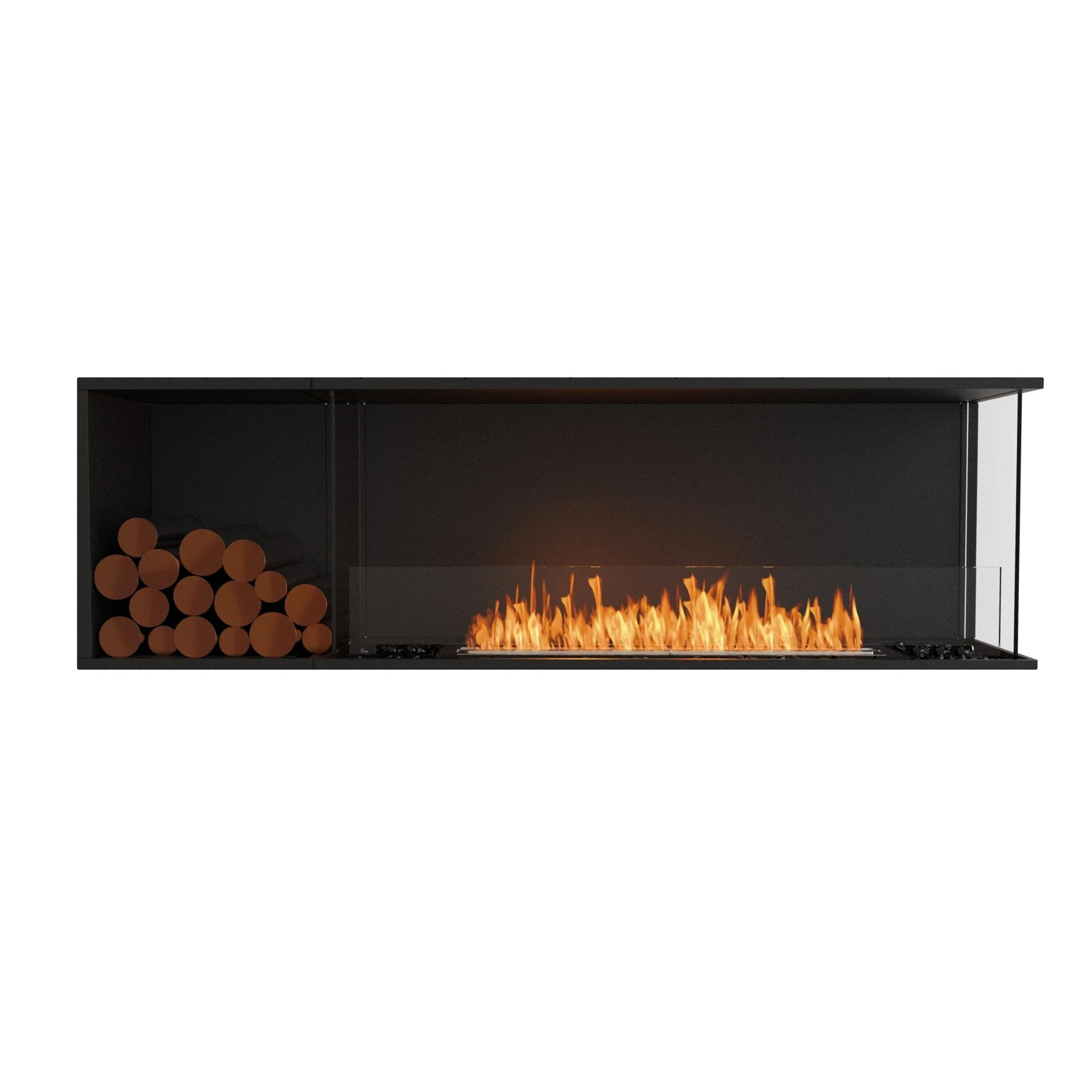EcoSmart Fire Flex Right Corner Bioethanol Fireplace Insert - Image 24