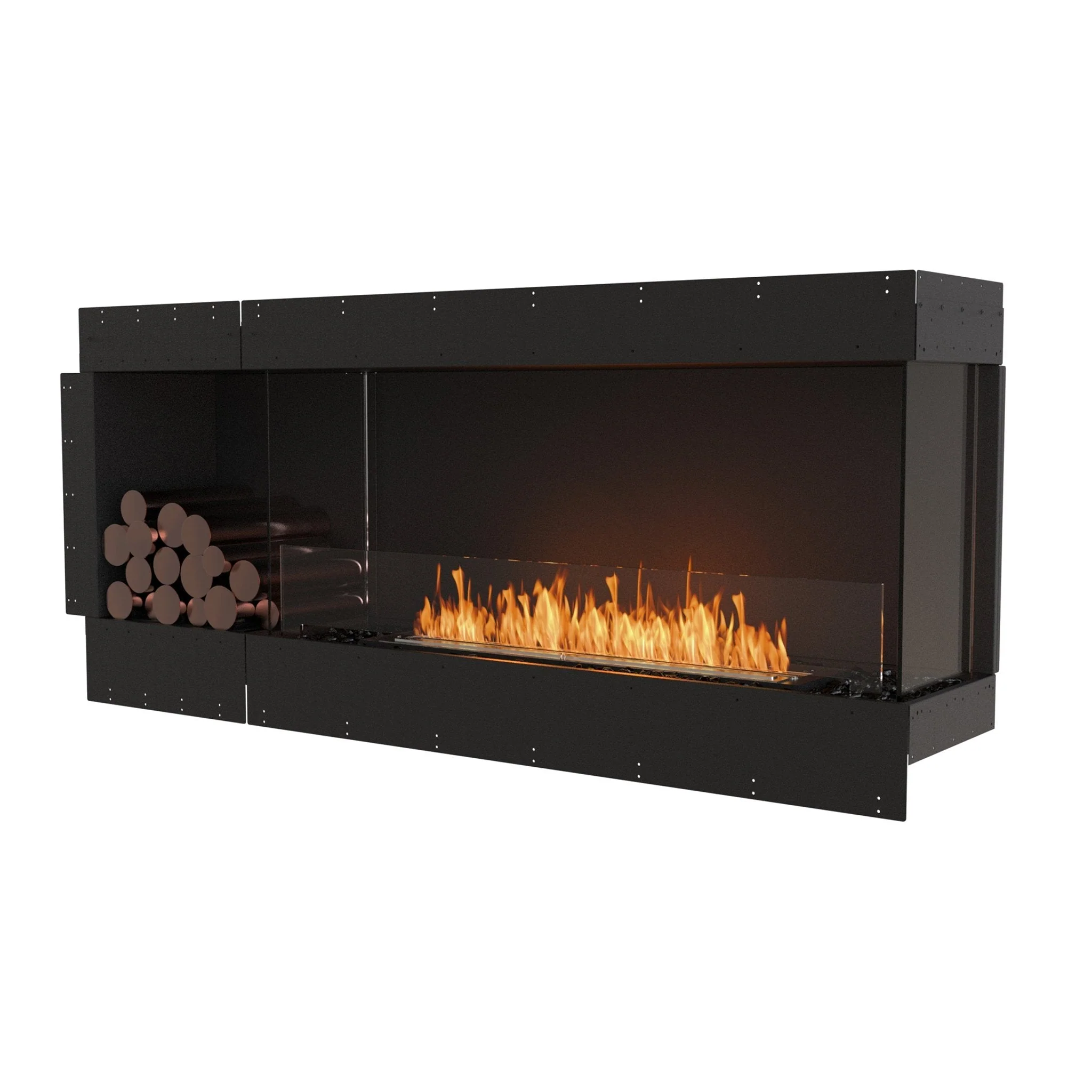 EcoSmart Fire Flex Right Corner Bioethanol Fireplace Insert - Image 27