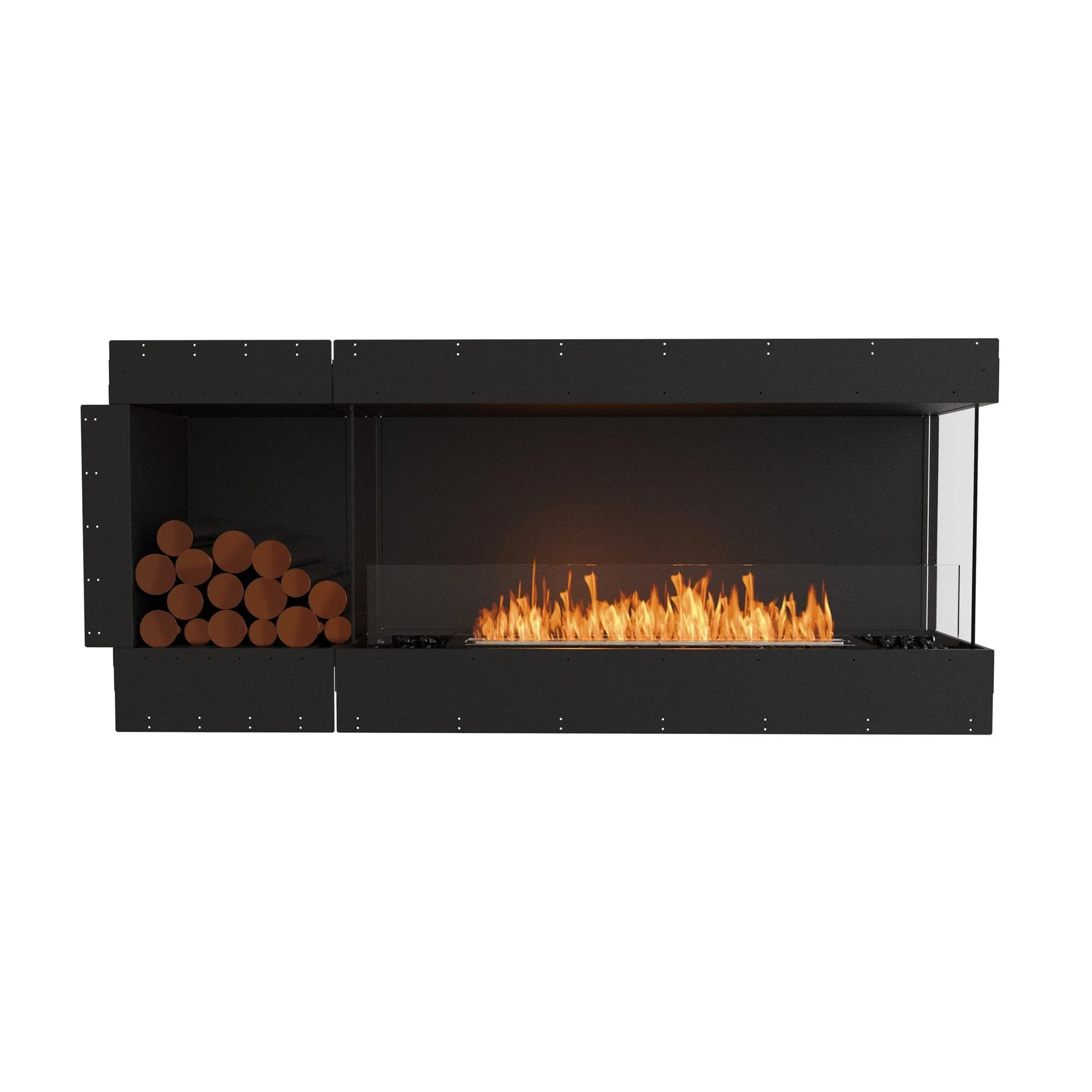 EcoSmart Fire Flex Right Corner Bioethanol Fireplace Insert - Image 28