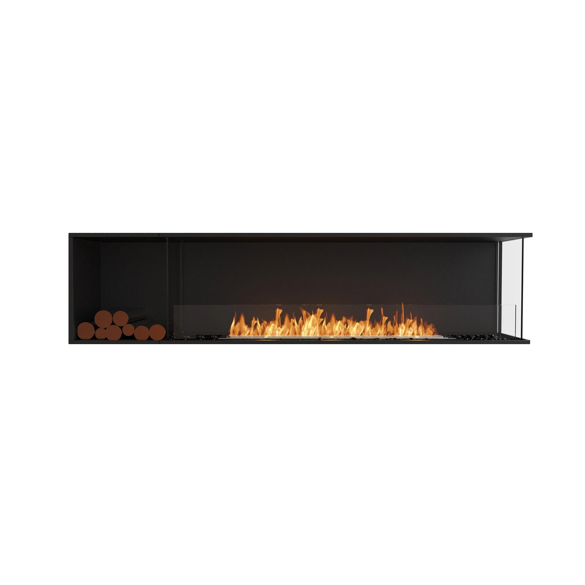 EcoSmart Fire Flex Right Corner Bioethanol Fireplace Insert - Image 36
