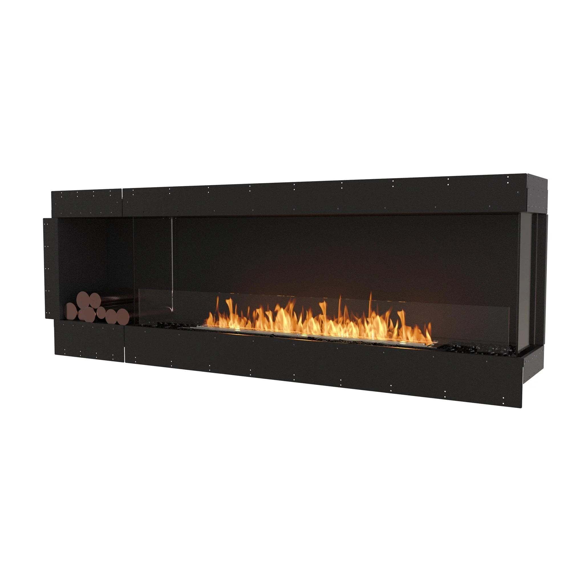 EcoSmart Fire Flex Right Corner Bioethanol Fireplace Insert - Image 38