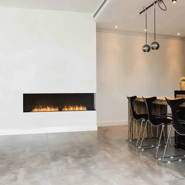 EcoSmart Fire Flex Right Corner Bioethanol Fireplace Insert - Image 4