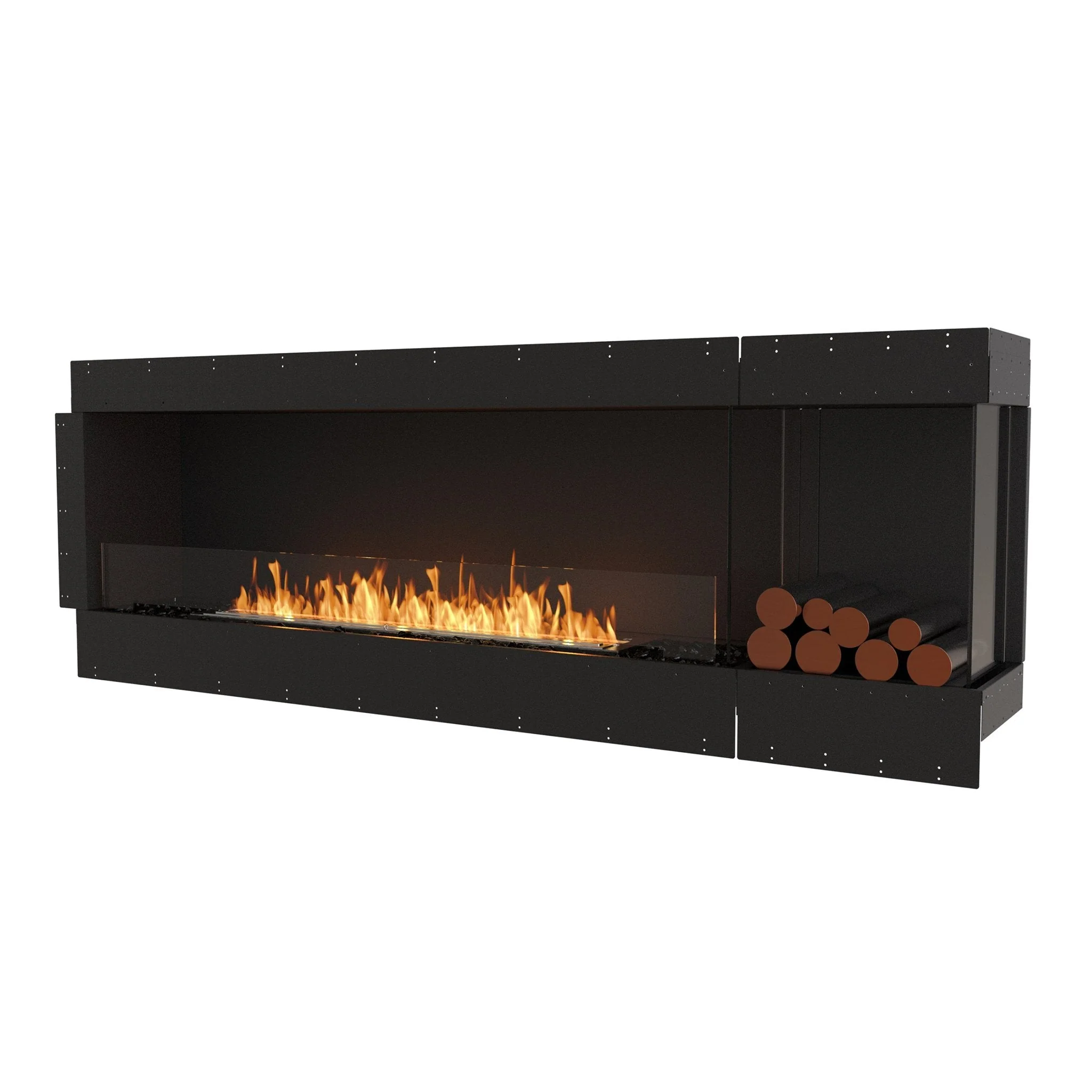 EcoSmart Fire Flex Right Corner Bioethanol Fireplace Insert - Image 41