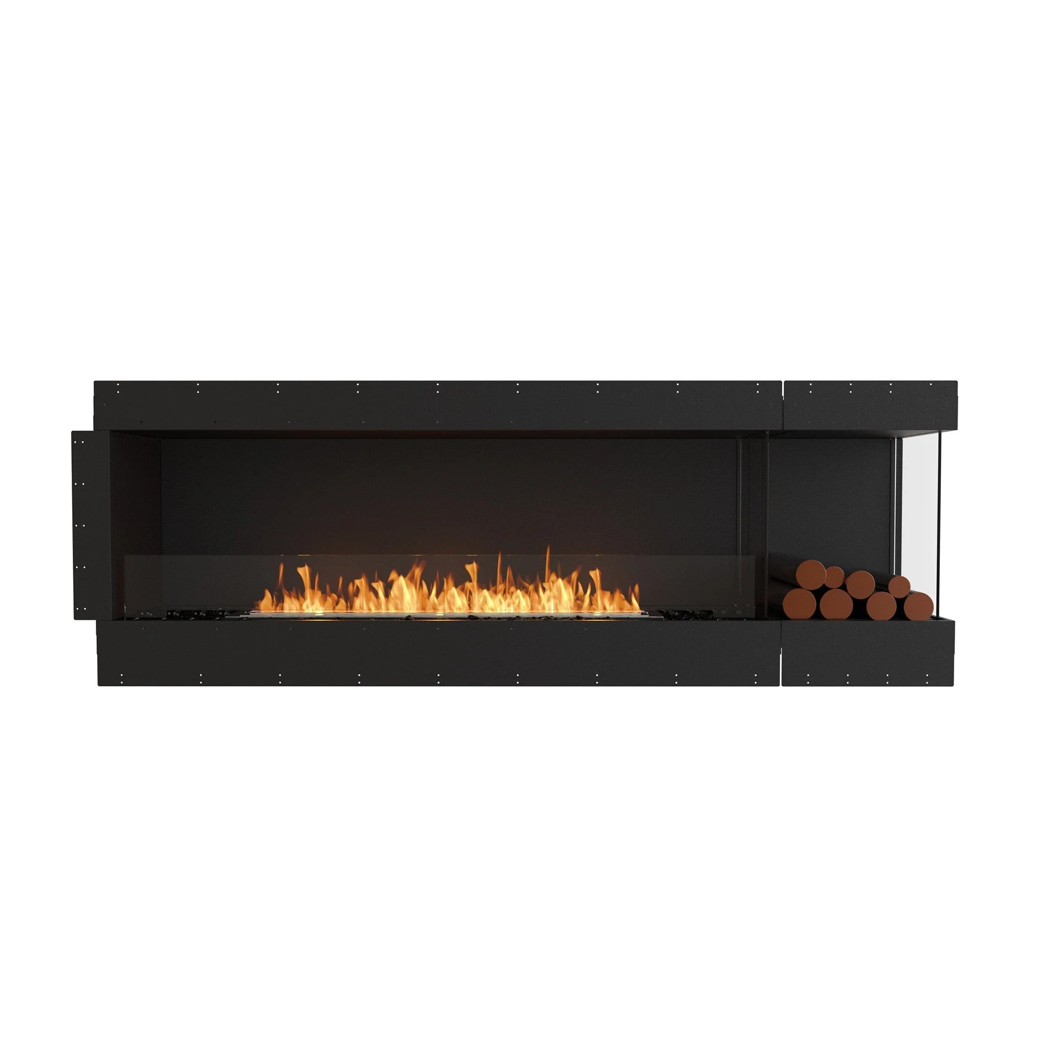 EcoSmart Fire Flex Right Corner Bioethanol Fireplace Insert - Image 43