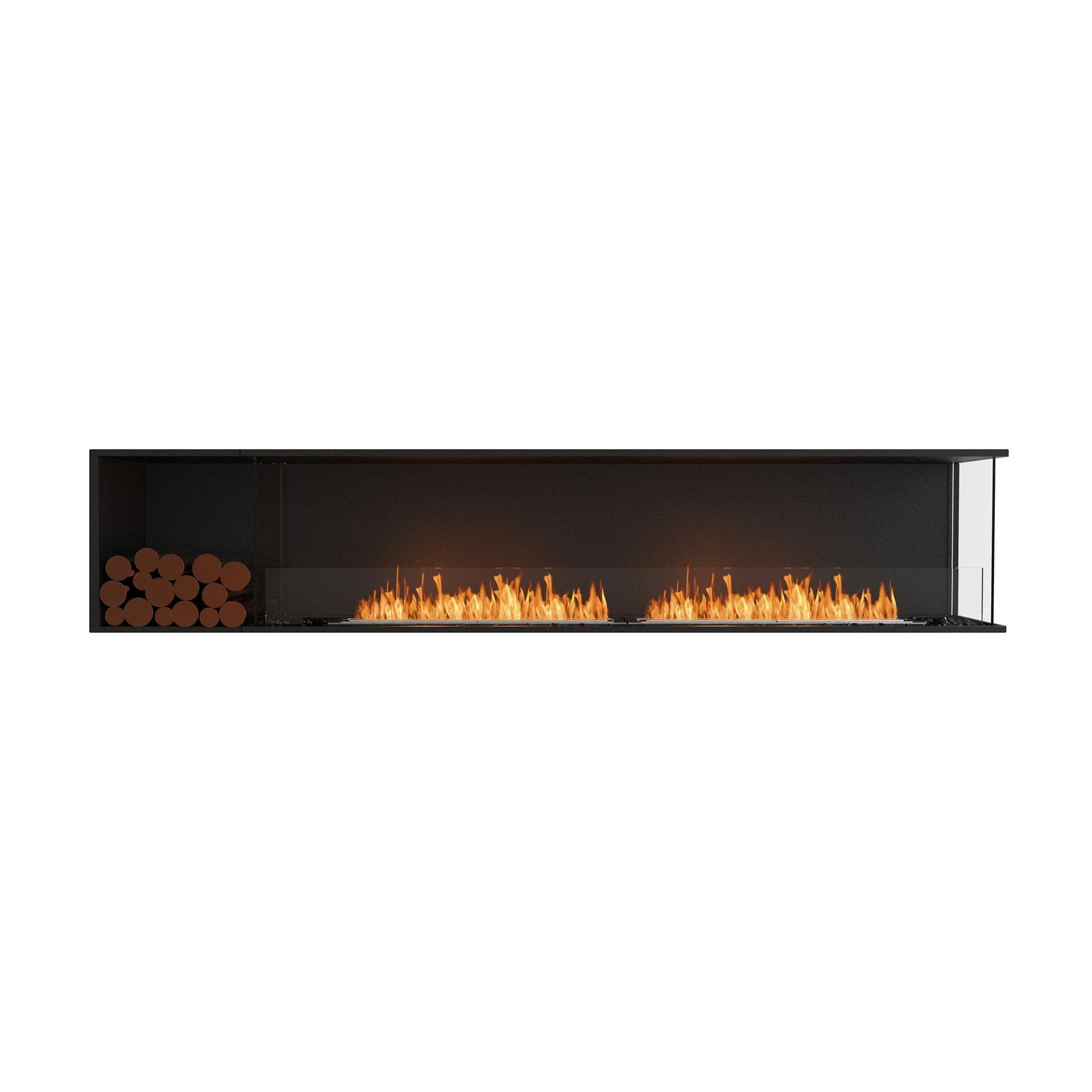 EcoSmart Fire Flex Right Corner Bioethanol Fireplace Insert - Image 49
