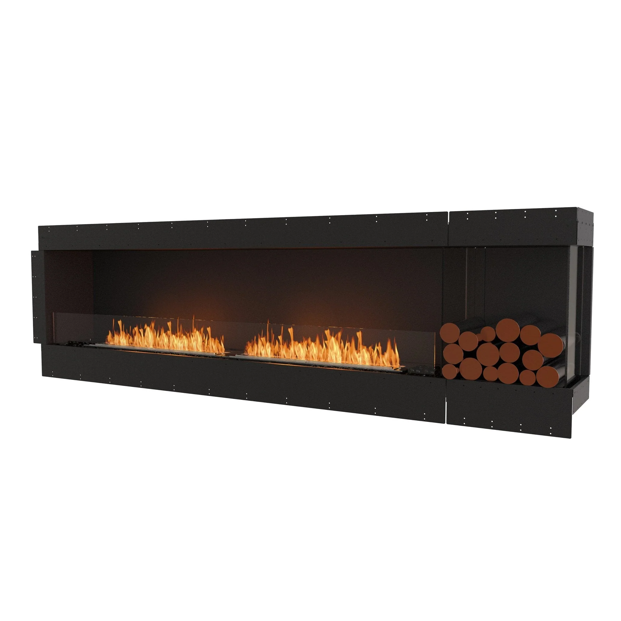 EcoSmart Fire Flex Right Corner Bioethanol Fireplace Insert - Image 53