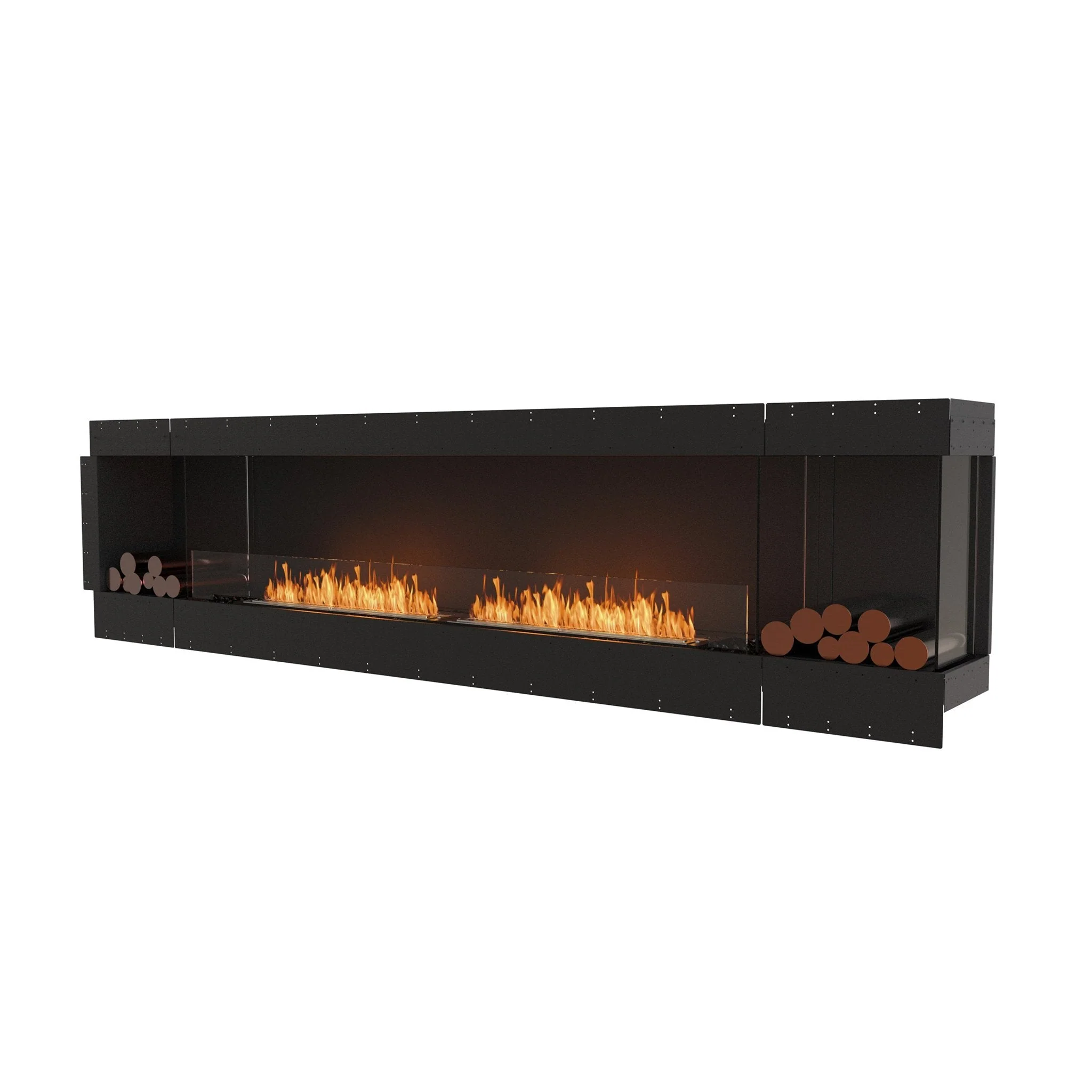 EcoSmart Fire Flex Right Corner Bioethanol Fireplace Insert - Image 59
