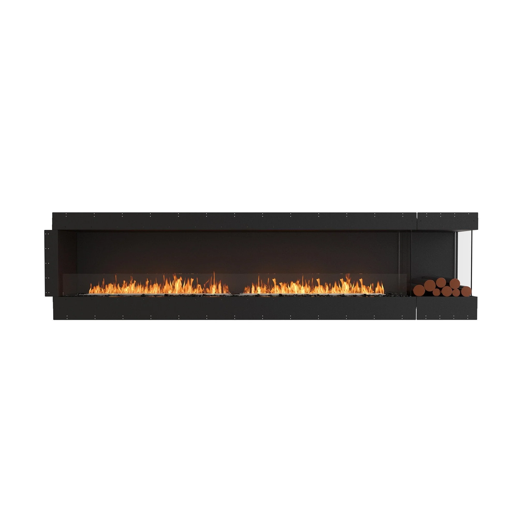 EcoSmart Fire Flex Right Corner Bioethanol Fireplace Insert - Image 66