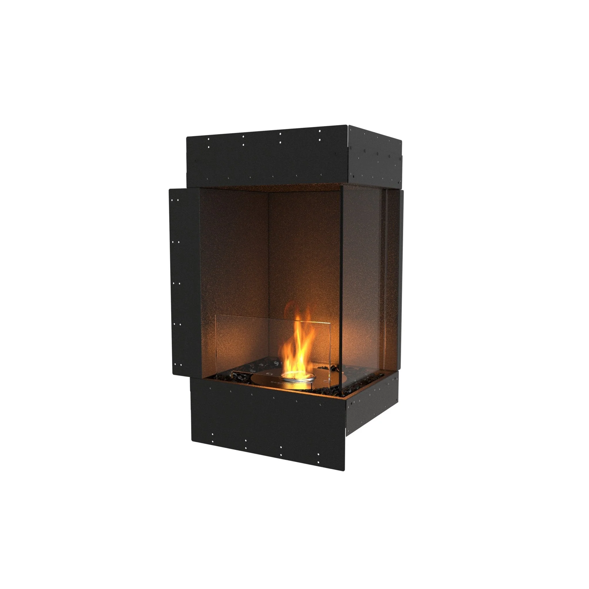 EcoSmart Fire Flex Right Corner Bioethanol Fireplace Insert - Image 7