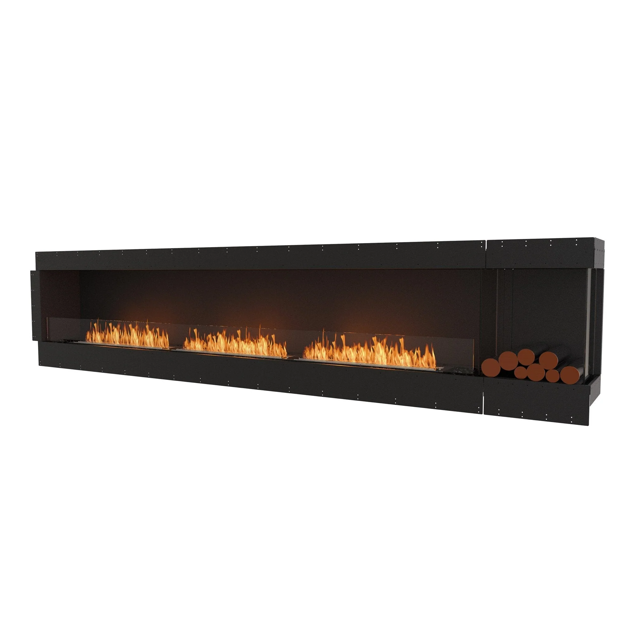 EcoSmart Fire Flex Right Corner Bioethanol Fireplace Insert - Image 74