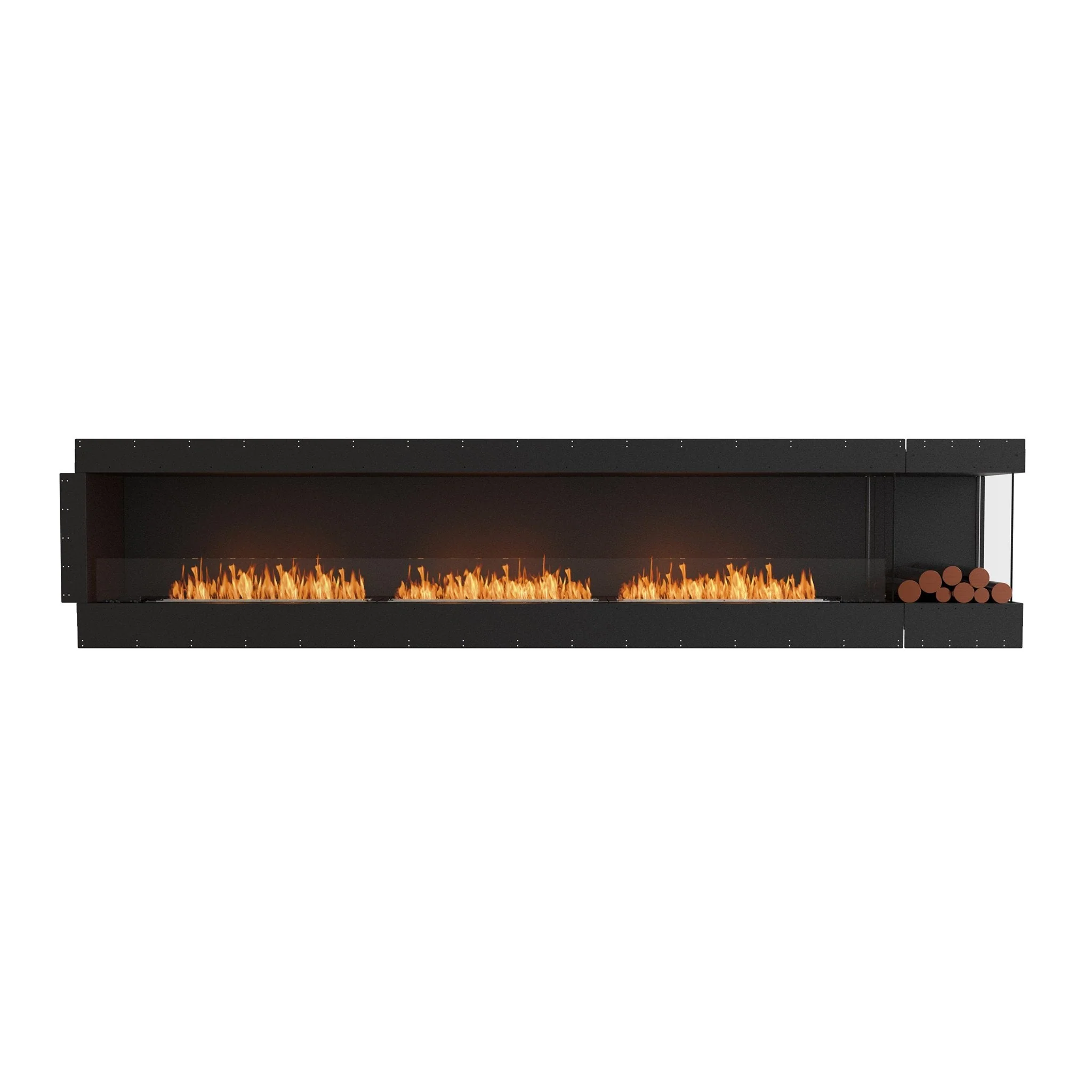 EcoSmart Fire Flex Right Corner Bioethanol Fireplace Insert - Image 75