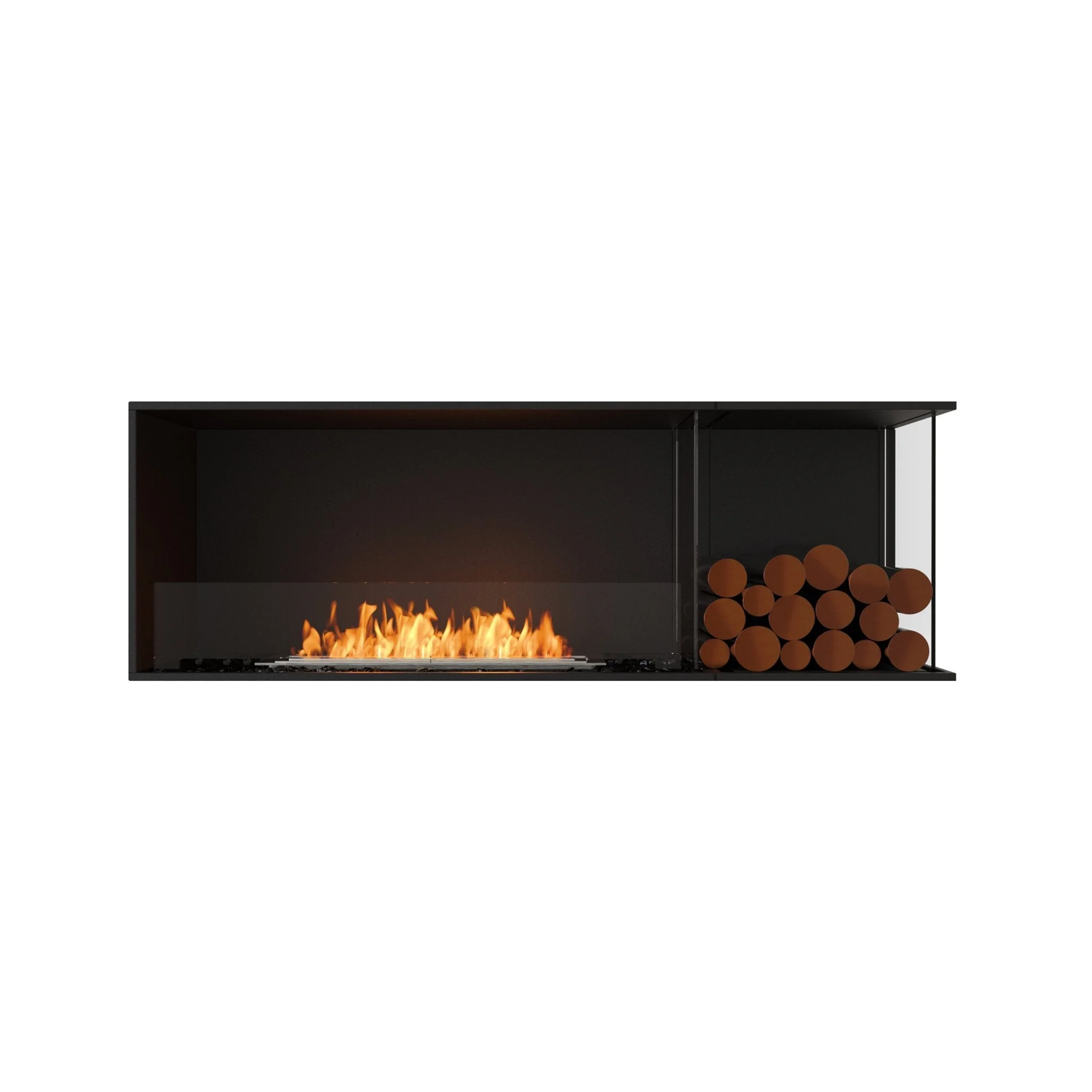 EcoSmart Fire Flex Right Corner Bioethanol Fireplace Insert - Image 88