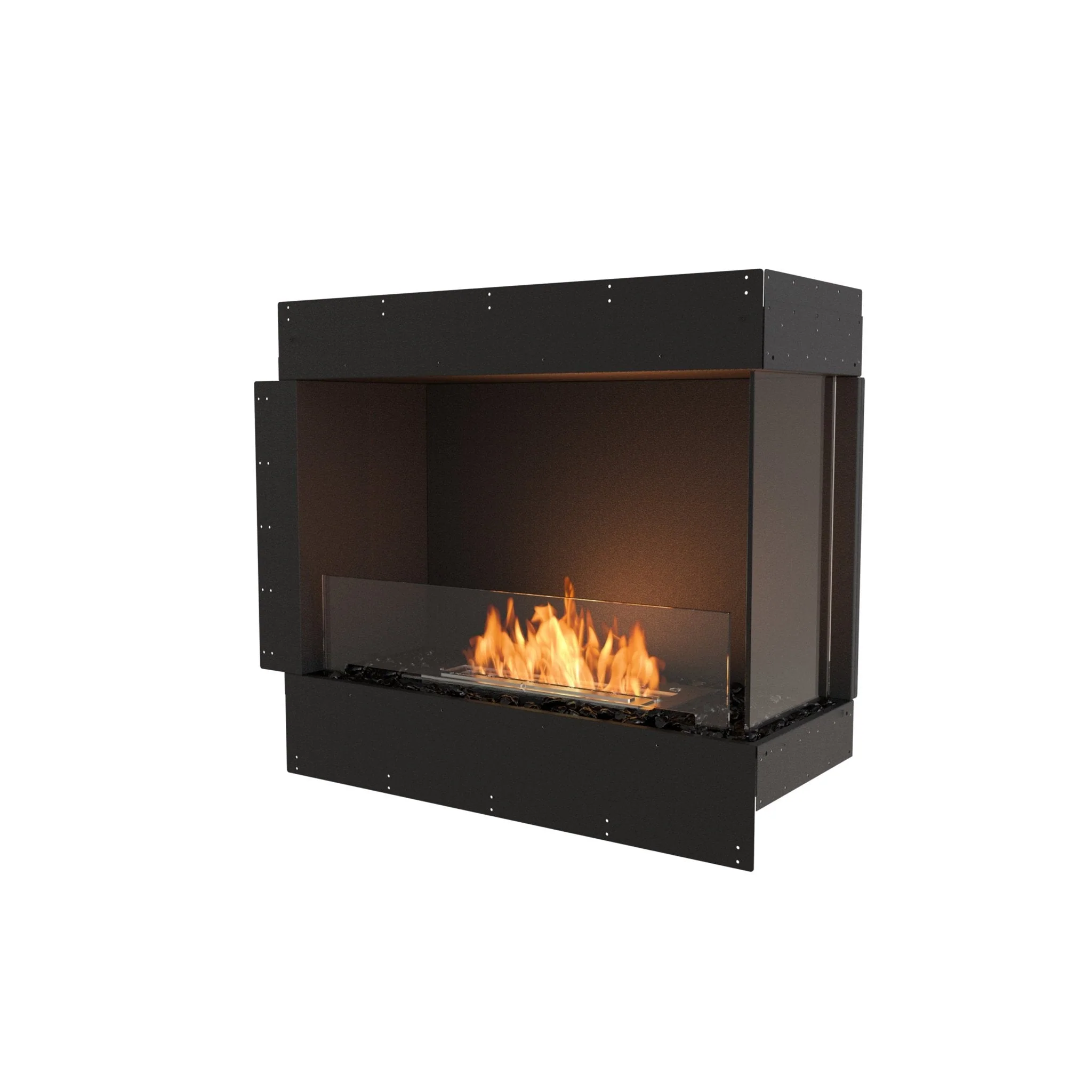 EcoSmart Fire Flex Right Corner Bioethanol Fireplace Insert - Image 9